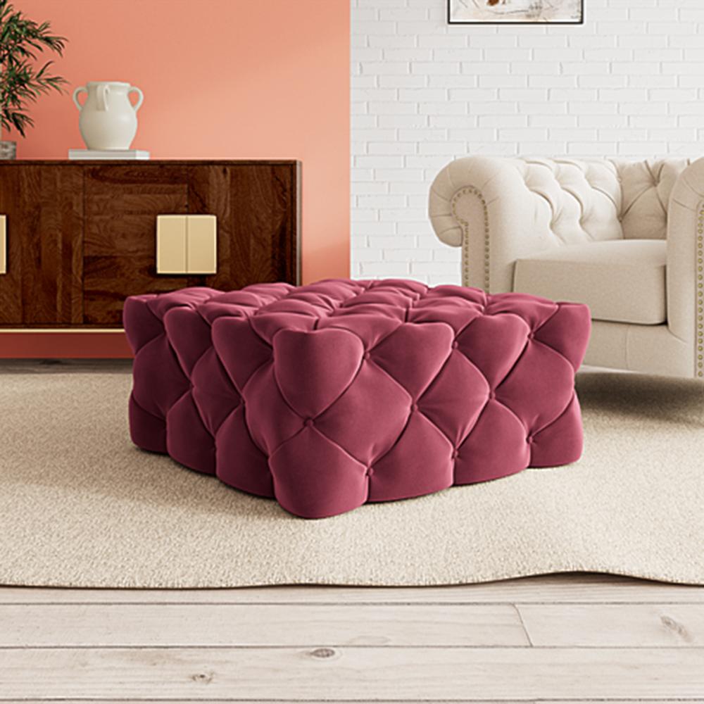 Winston Ottoman Color in Maroon