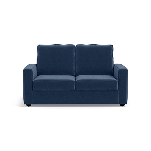 Apollo Sofa Set (Colour : Lapis Blue, Cushion : Soft, Back Type : High Back, Seater : 2+1+1)