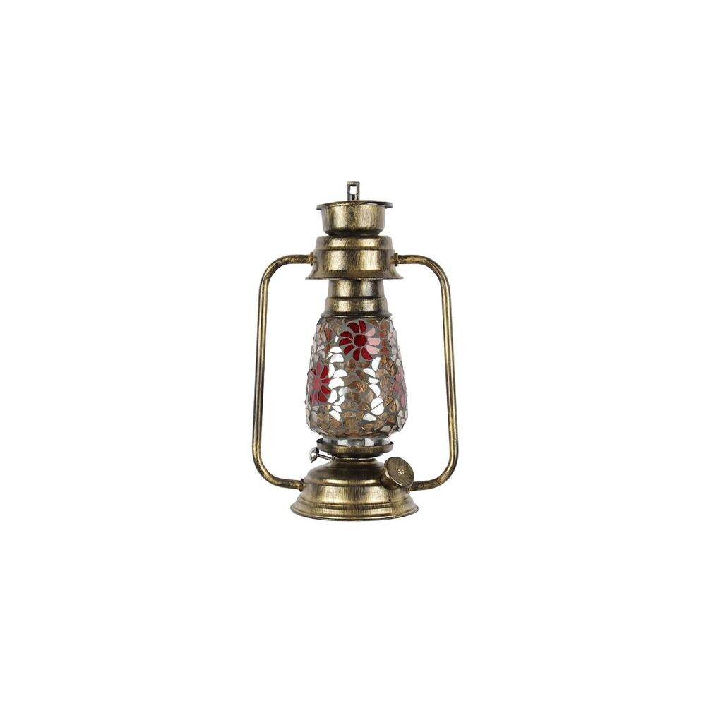 Everly Multicolor Metal Wall Mounted Lantern Lamp
