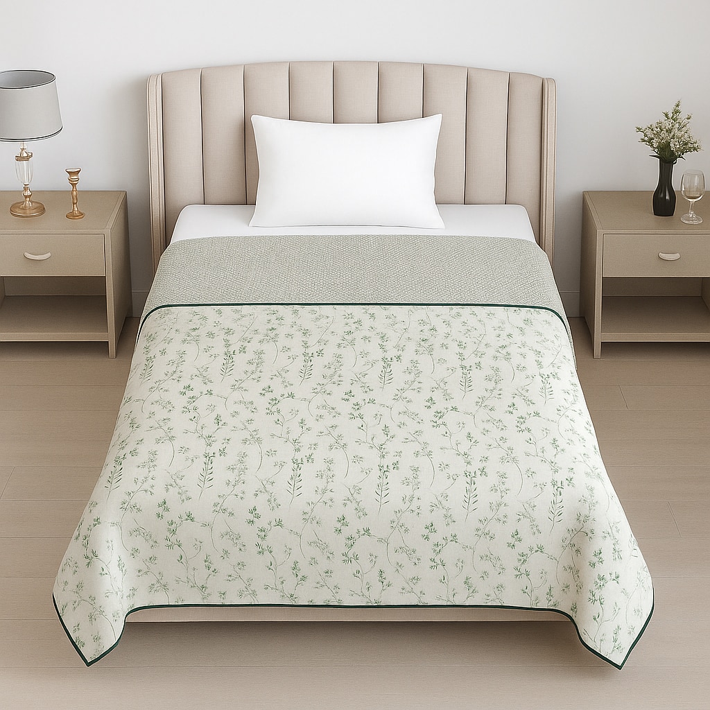 Threads Silky Touch Premium Super Soft Cozy  Single Bed Comforter 220 X 160 Cms - Threads