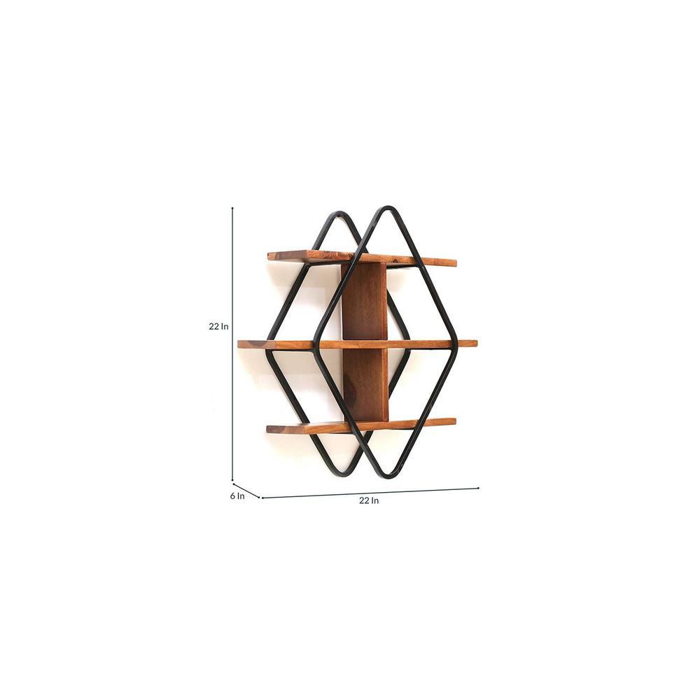 WOODENMOOD Burf Wall Rack
