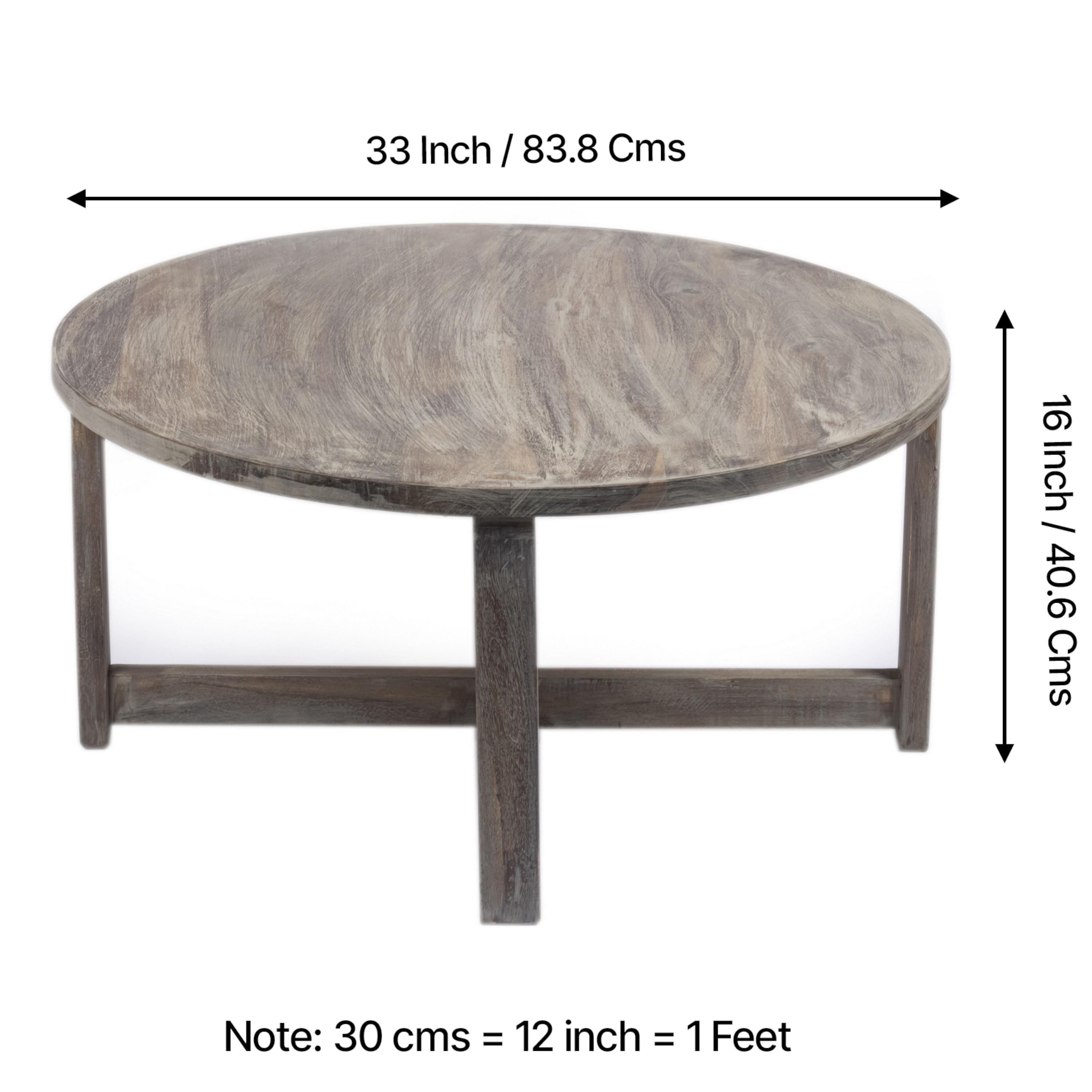 Nashville Sheesham Wood 4 Seater Coffee Table Set In Antique Grey Finish Green Sparkle Velvet Cushion