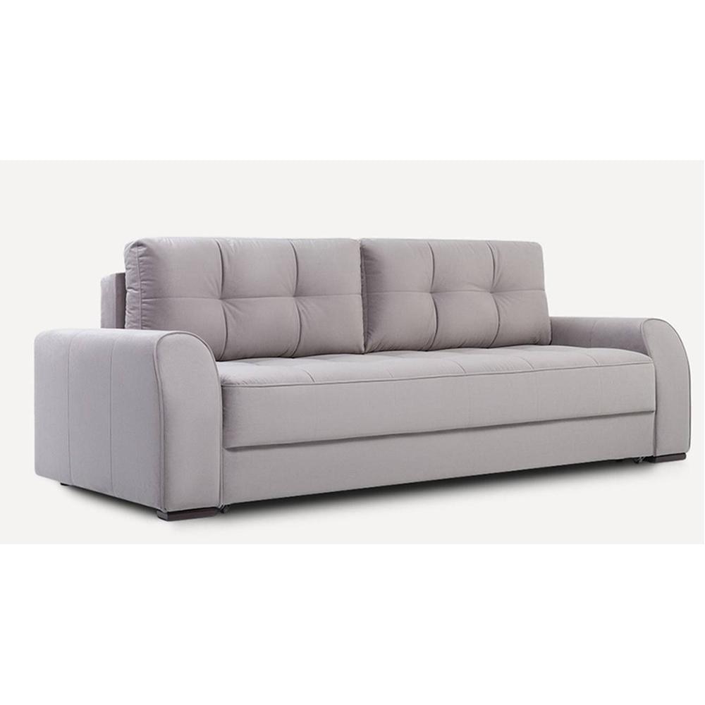 Calliro 3 Pull Out Sofa Cum Bed ith storage In Grey Colour