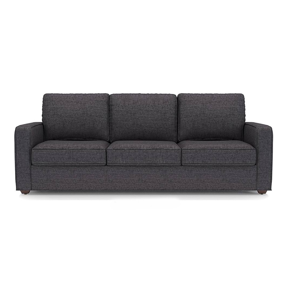 Apollo Compact Sofa Set (Colour : Steel Grey, Cushion : Soft, Back Type : Regular, Seater : 3+1+1)
