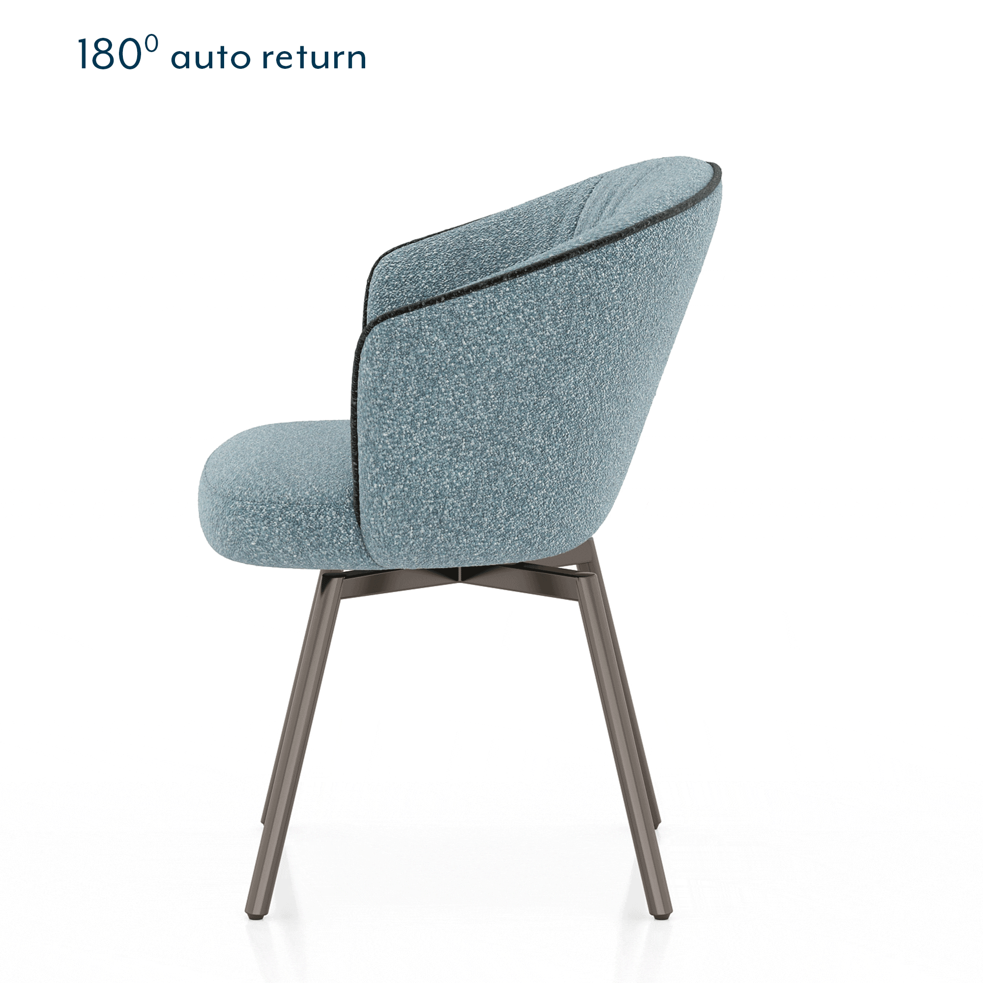 Aeris Ceramic 6 To 8 Seater Extendable Dining Table With Calix Dining Chair