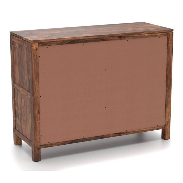 Magellan Solid Wood Chest of 6 Drawers in Teak Finish