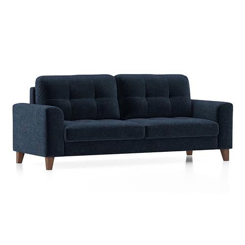 Verona Premium 3 Seater Fabric Sofa in Cobalt Colour