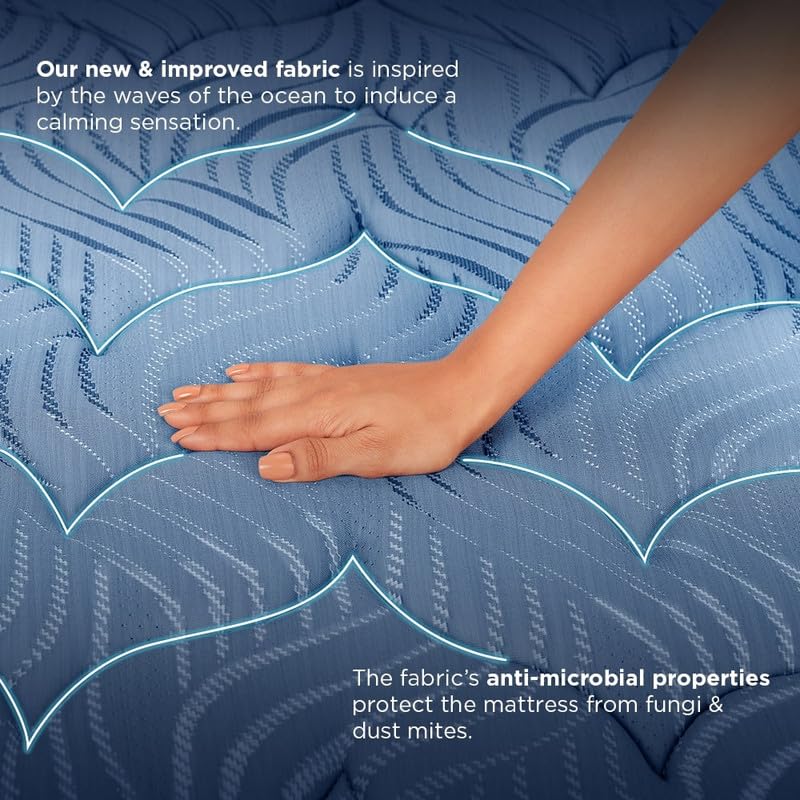 Duropedic with Doctor Recommended 5 Zone Dual Density Orthopedic Support Layer PU Bonded Foam Mattress (75 x 72 in, 5 Inches)