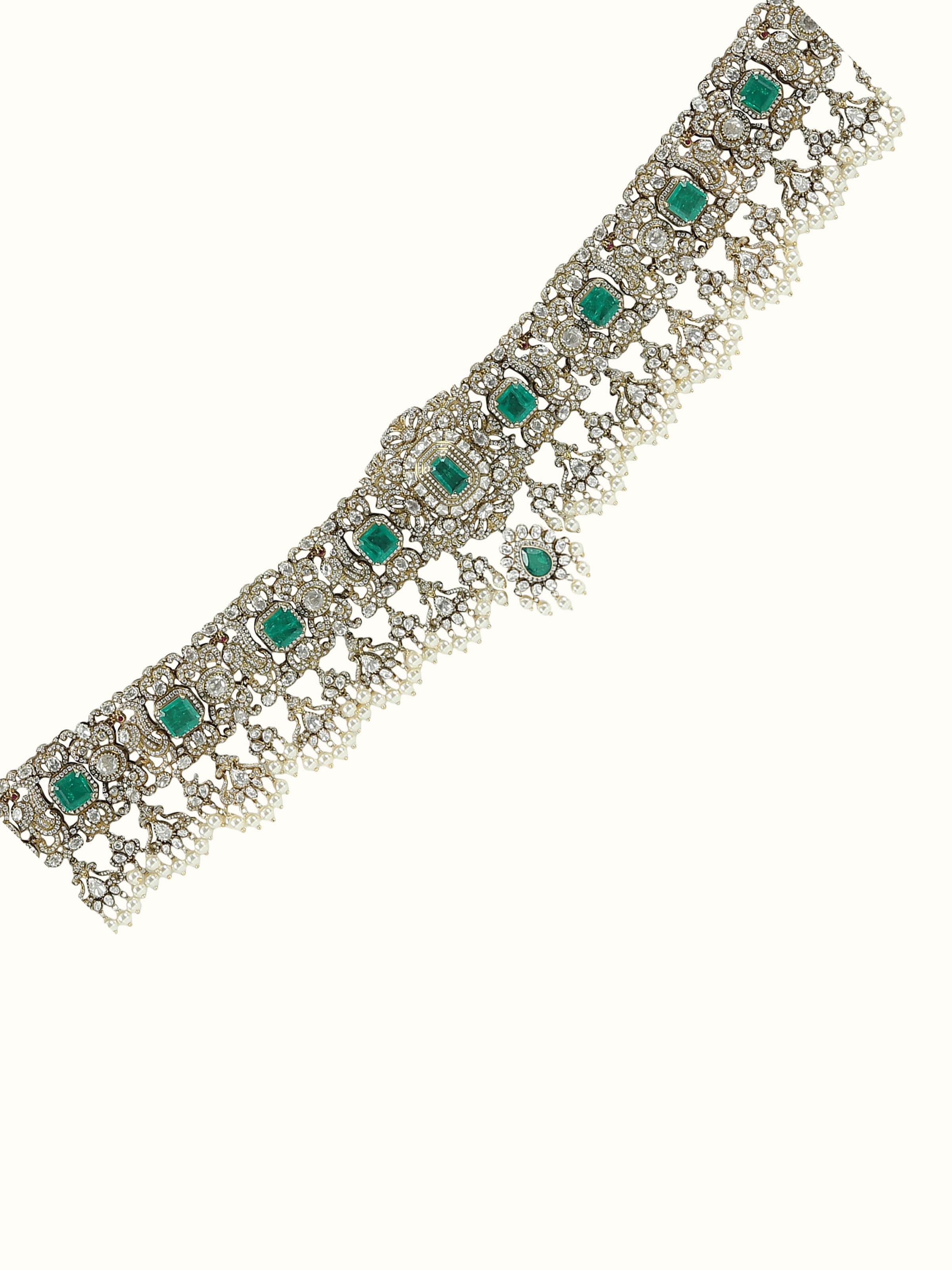 Detail shot of Ceramic Pendant & Chain