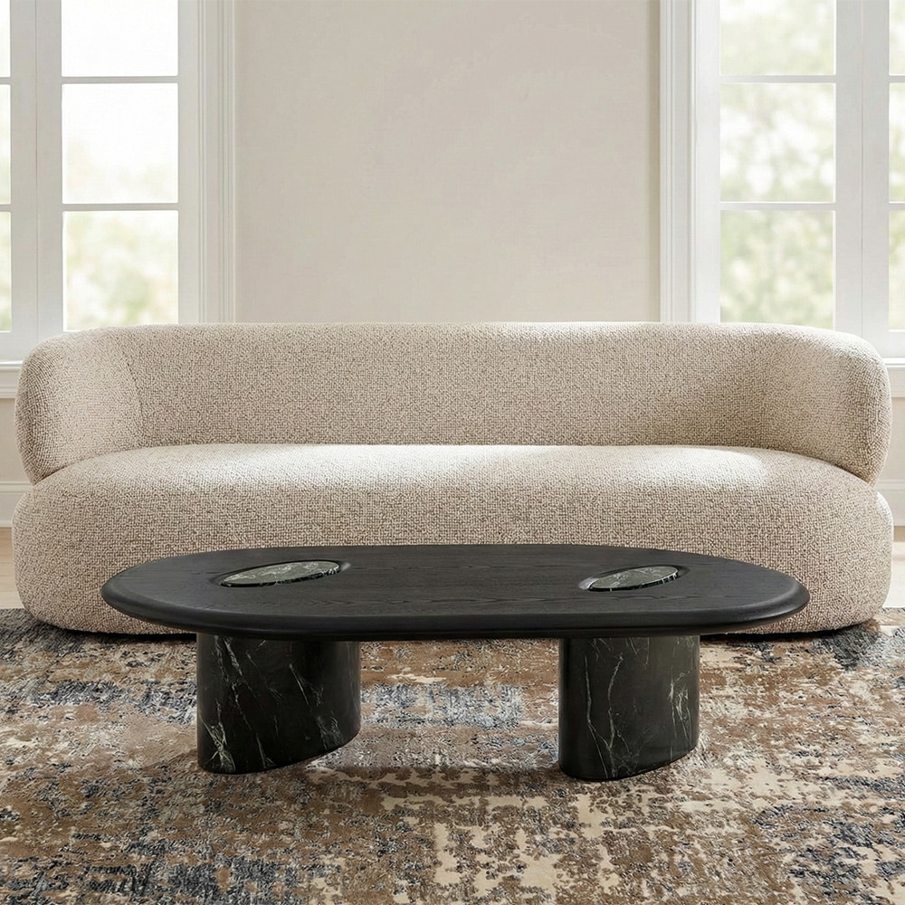 Grover Mdf Coffee Table In Black Finish