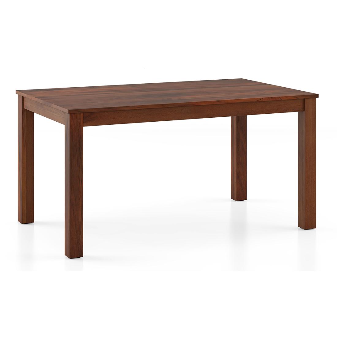 Arlo Teak Wood 6 Seater Dining Table with Arlo Dining Chair Set
