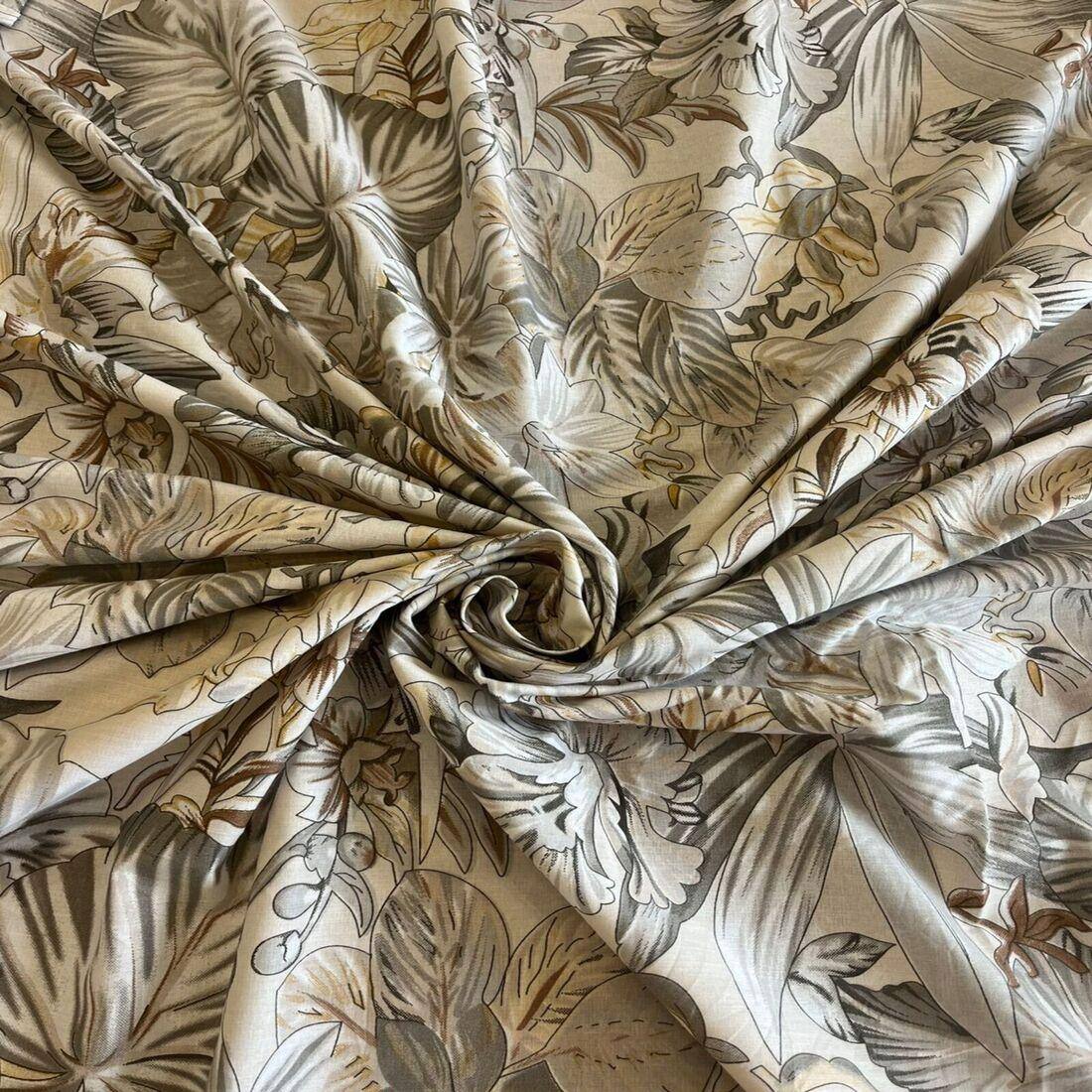 Threads Silky Touch Camri Series Premium Super King Size Flat Bedsheet 275 x 275 cms