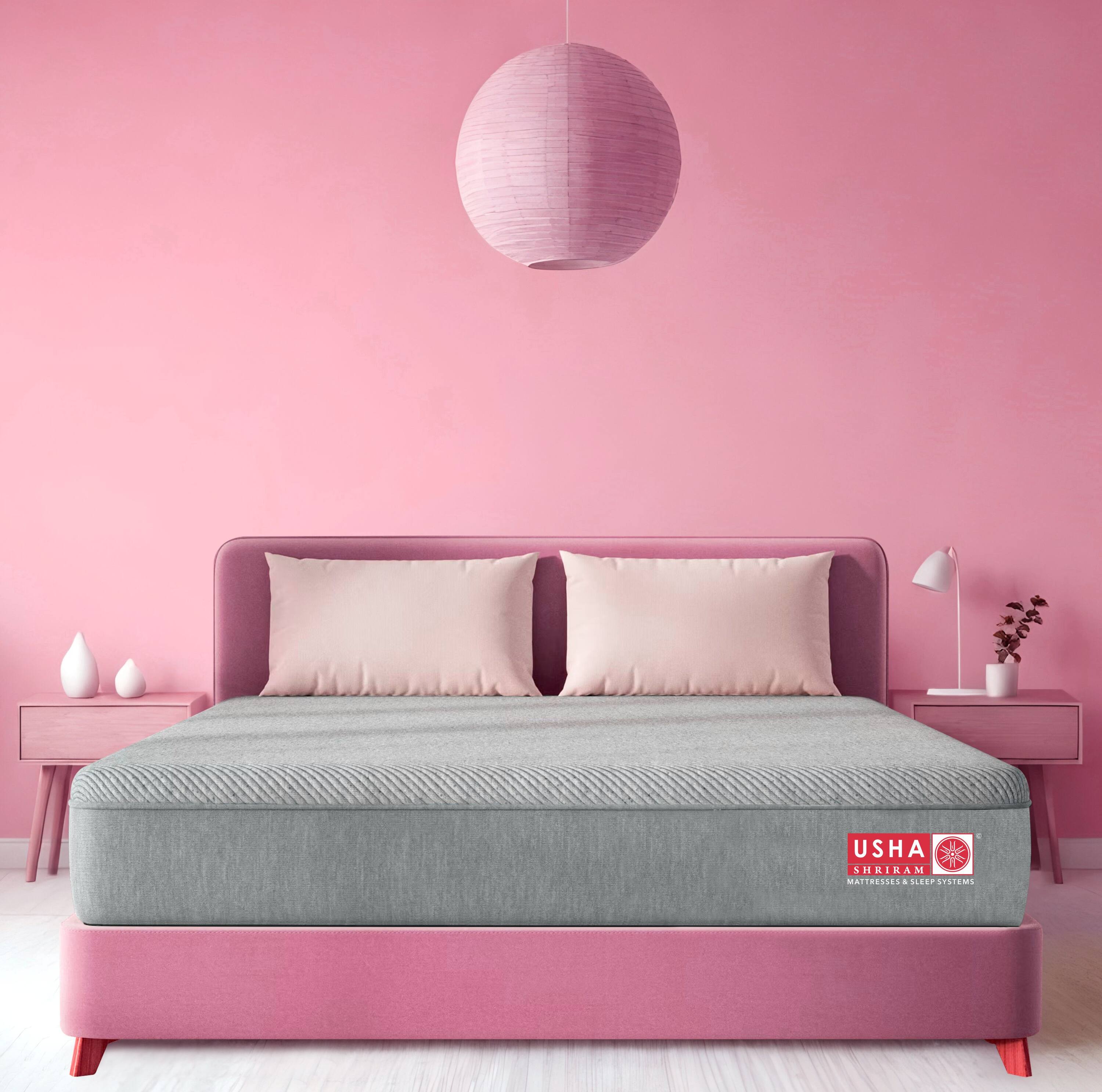 Aero Ortho Memory Spine Alignment Queen Size Mattress (Mattress Thickness: 8 Inches, Mattress Dimensions: 72 x 66 in) - Usha Shriram