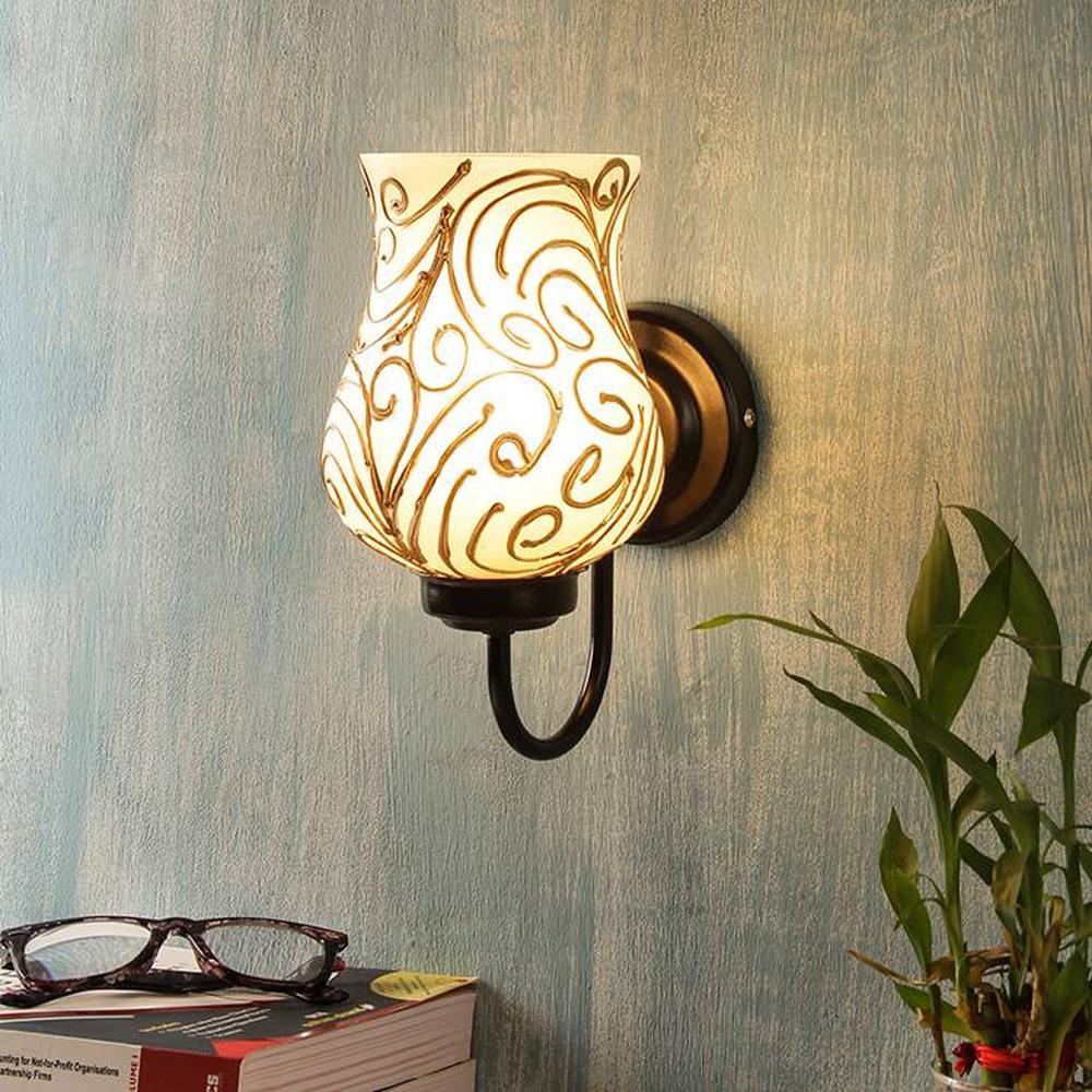 Jorge Multicolour Glass Wall Light