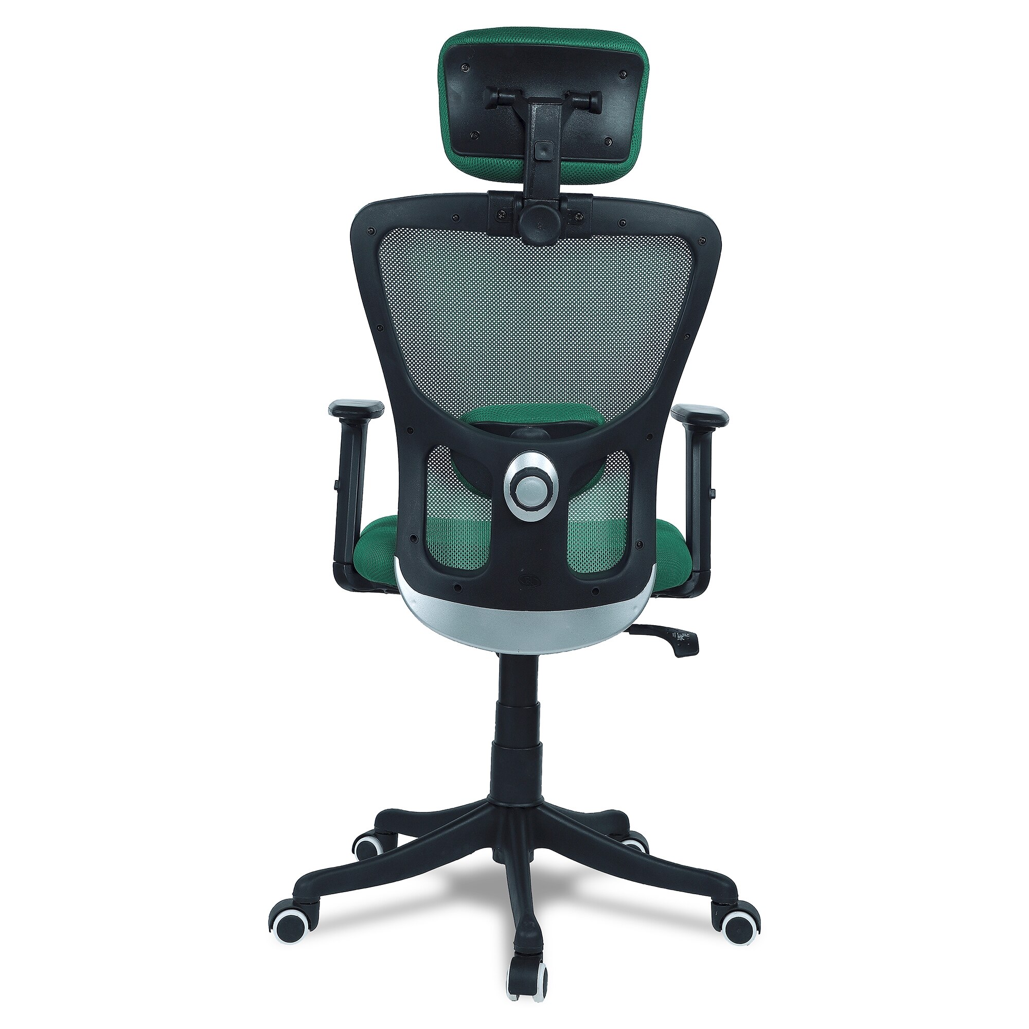 Dreaceo High Back Ergonomic Chair in Dark Green Colour