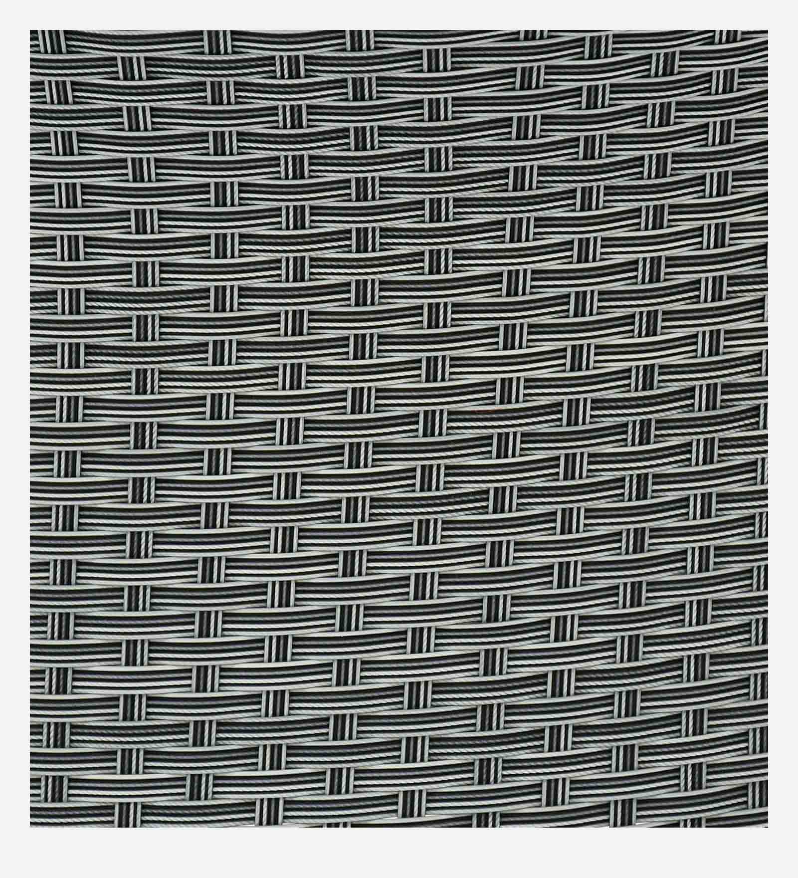 Perth Wicker Chair In Grey Dual Tone Finish