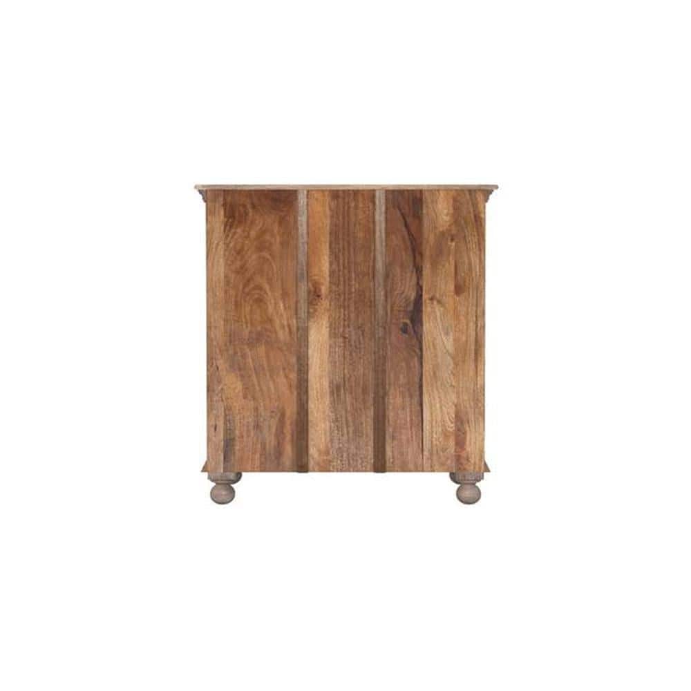 Tyne Solid Wood Bookshelf In White Finish