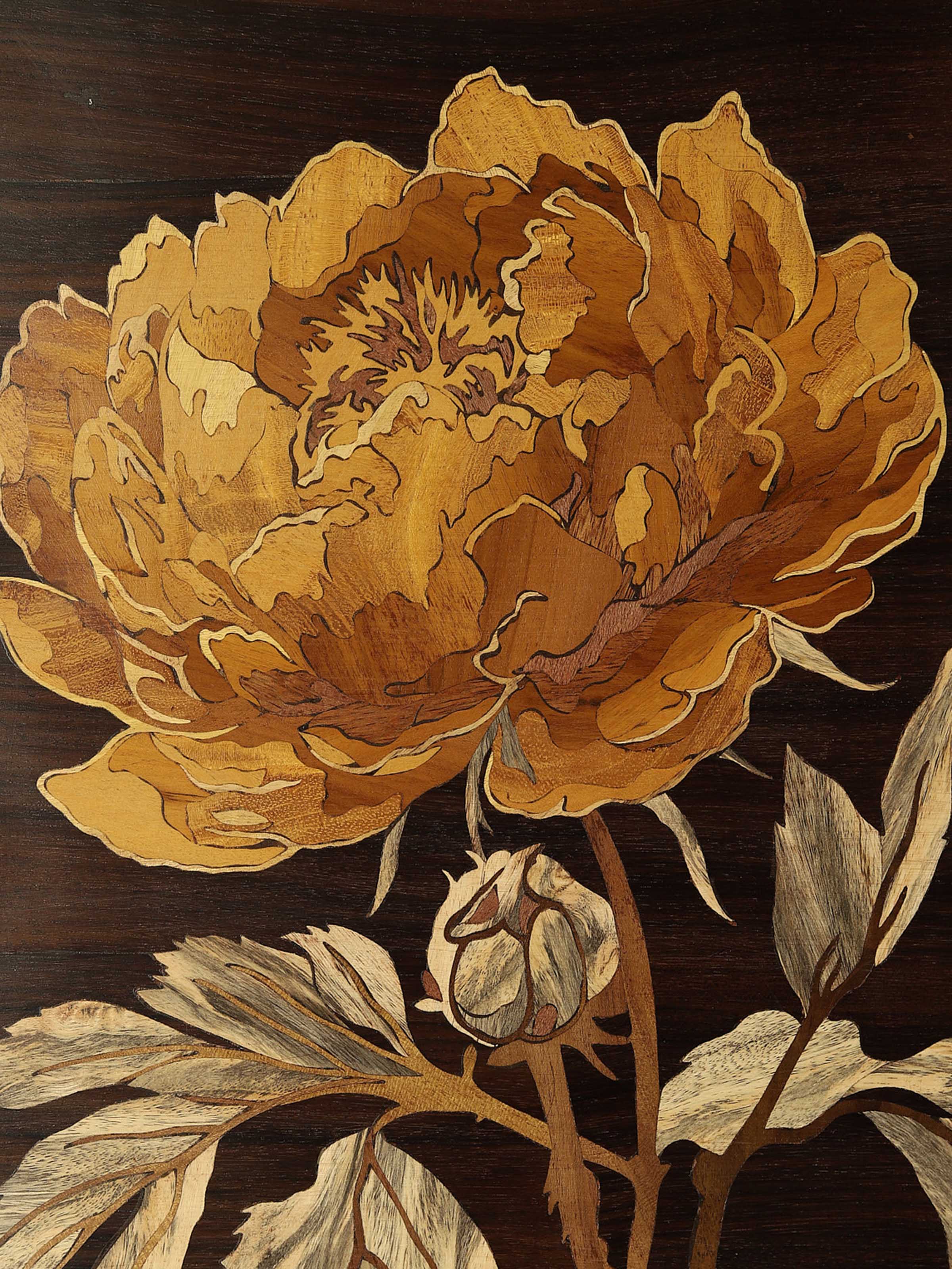 Yellow Mysore Rosewood Inlay