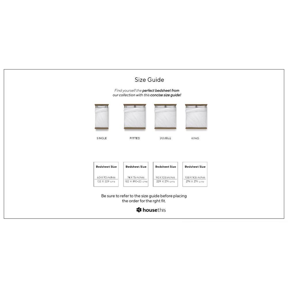 Ginger Cotton Bedsheet Set