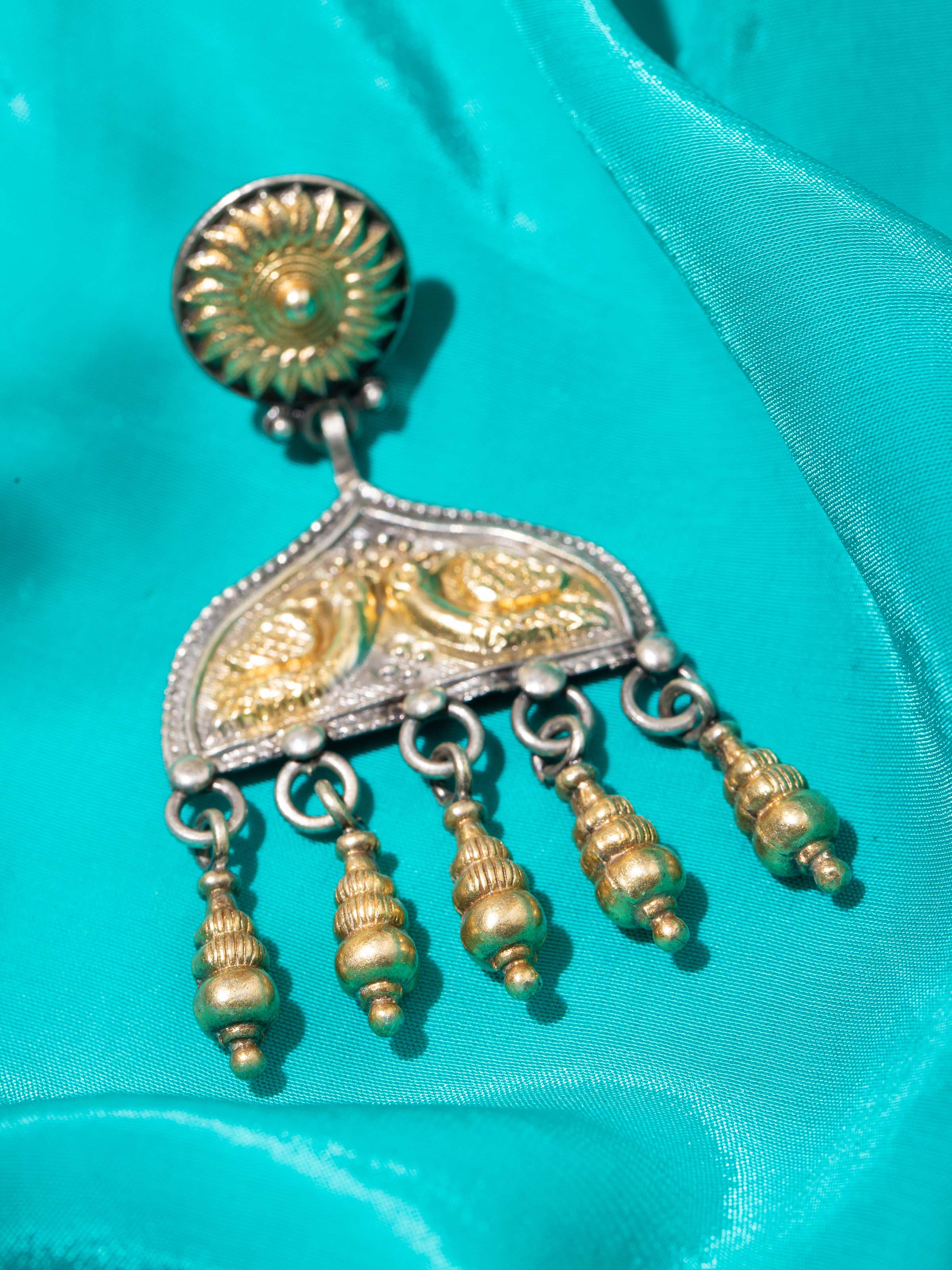 Silver Smithing Drop Earrings