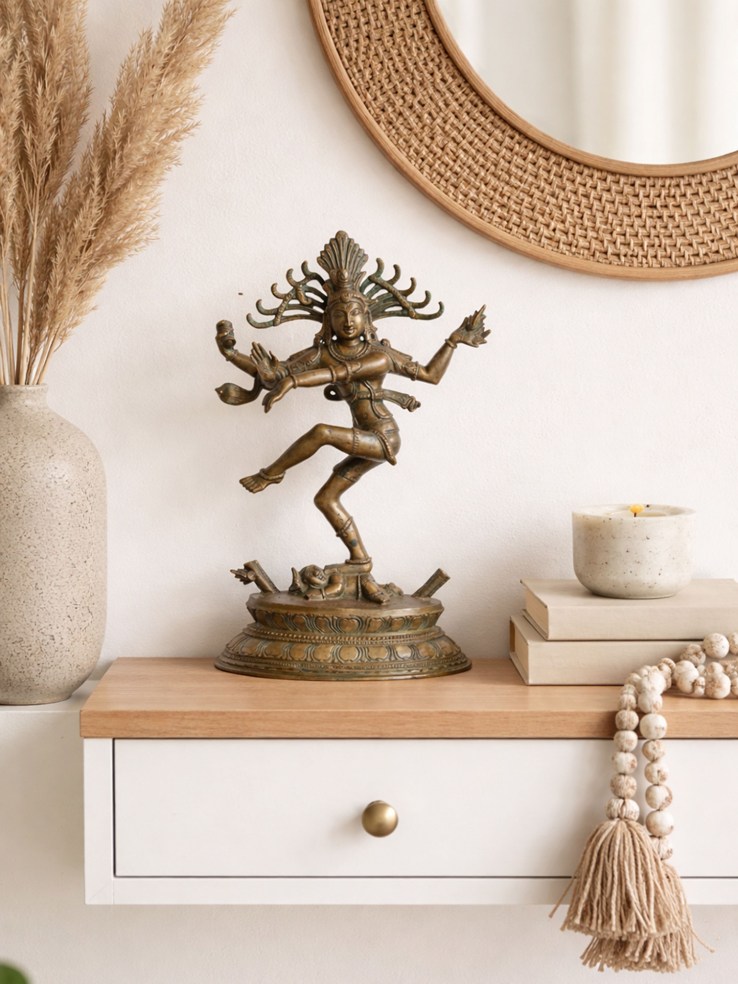 Antique Bronze Nataraja Idol