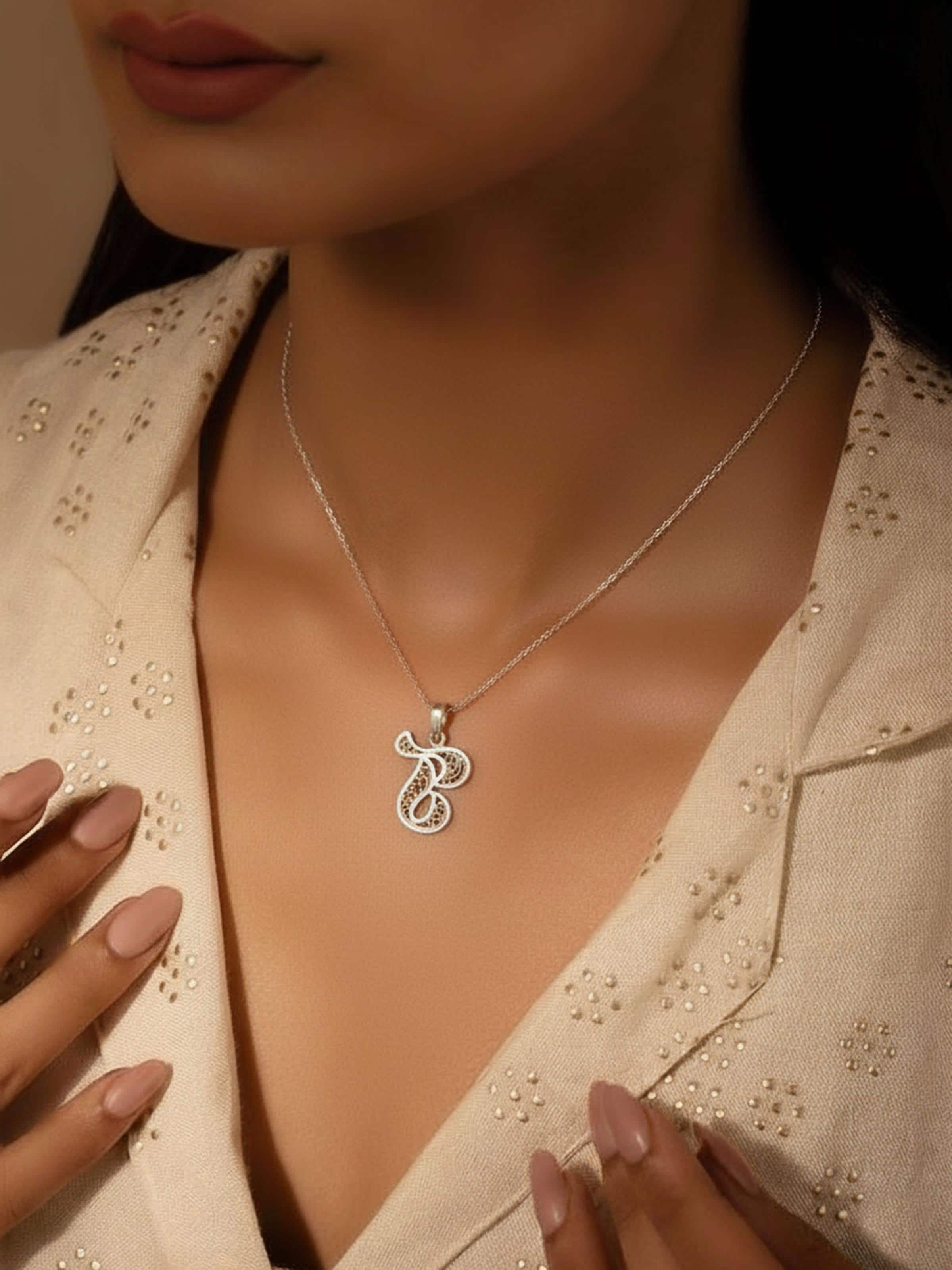 Silver Filigree-Odisha Silver Pendant