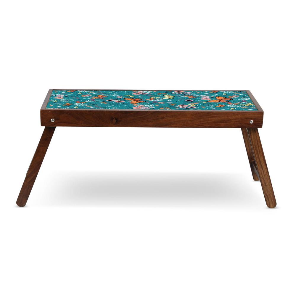 Blue Floral   and Serving Tray  Multicolour
