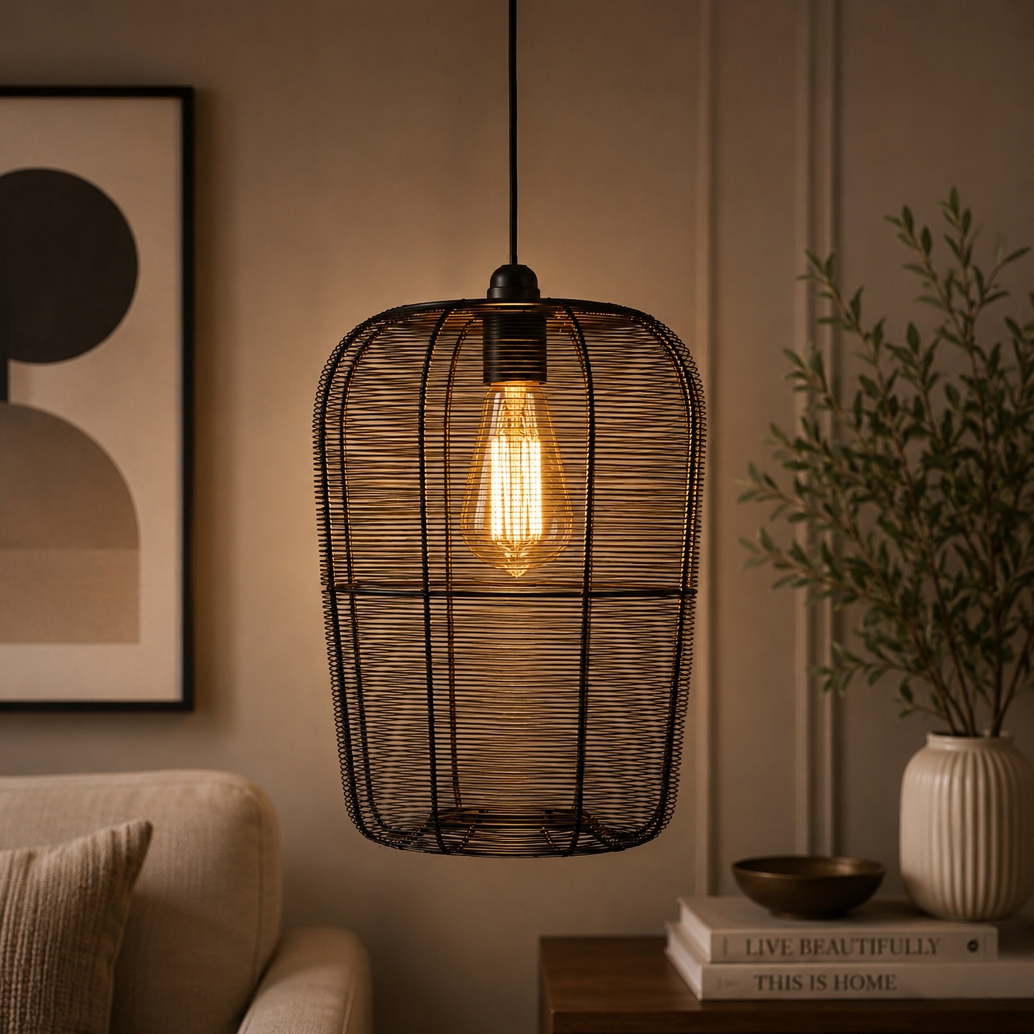 pristine interiors Renaud Hanging Ceiling Lamp-picture-10