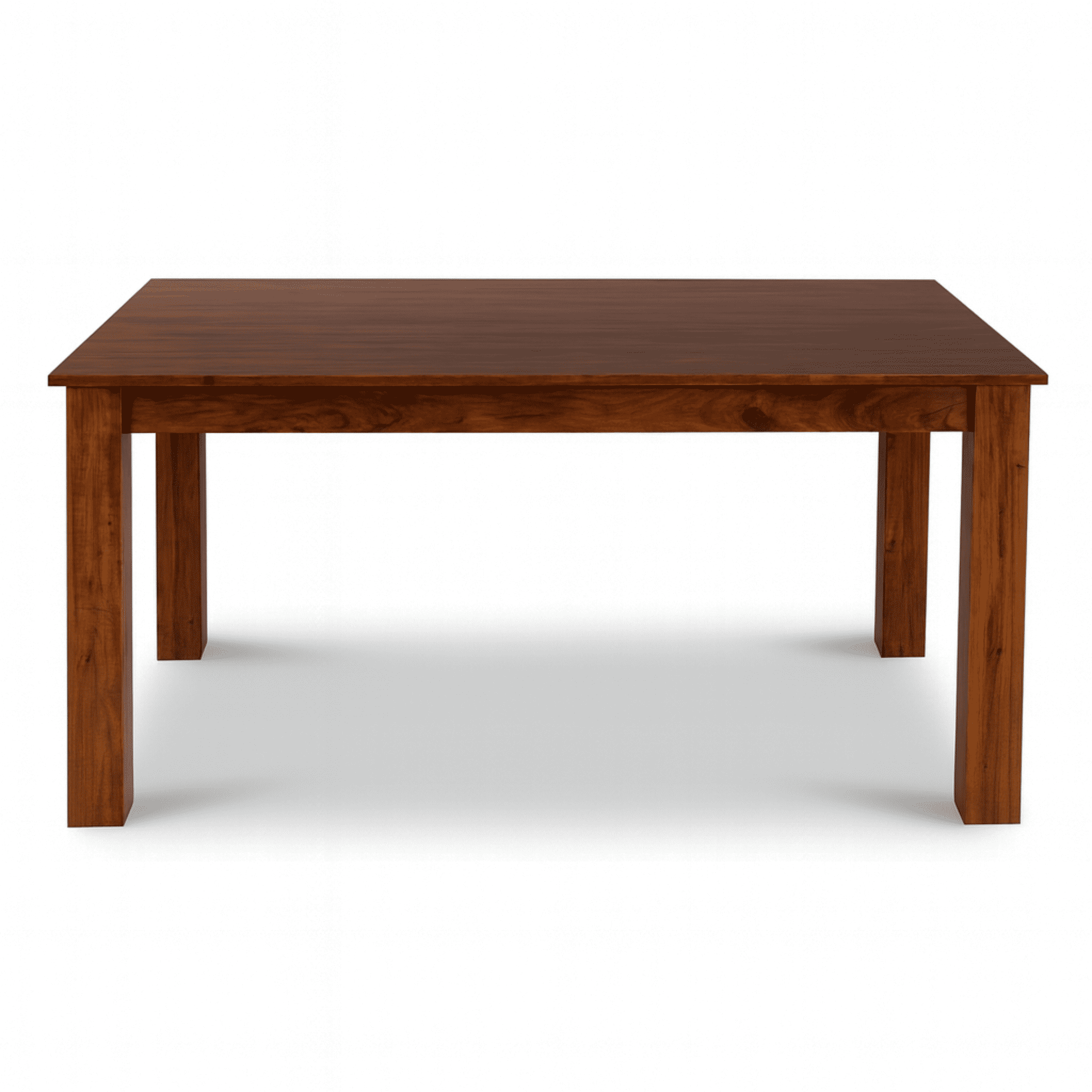 Globally Indian Sheesham Wood 4 Seater Dining Table Set With 4 Seater Cushioned Chairs