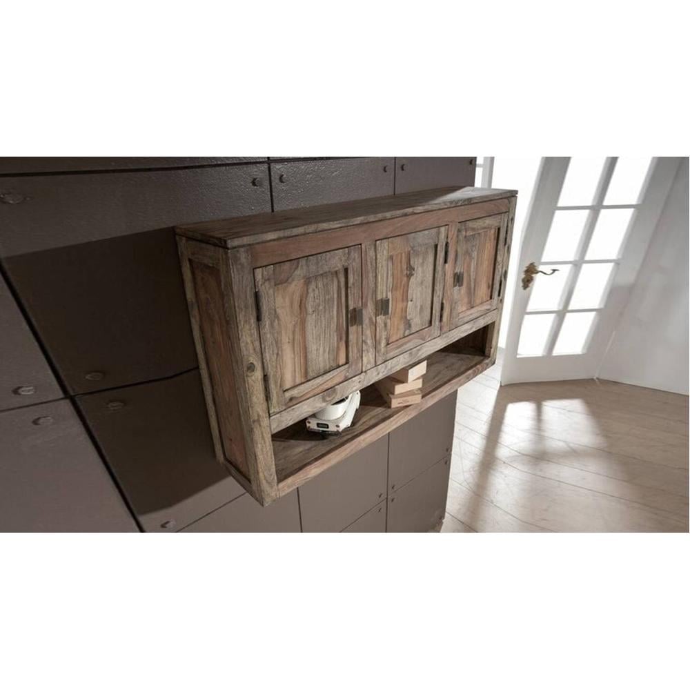 WOODENMOOD Rectangular Wall Cabinet