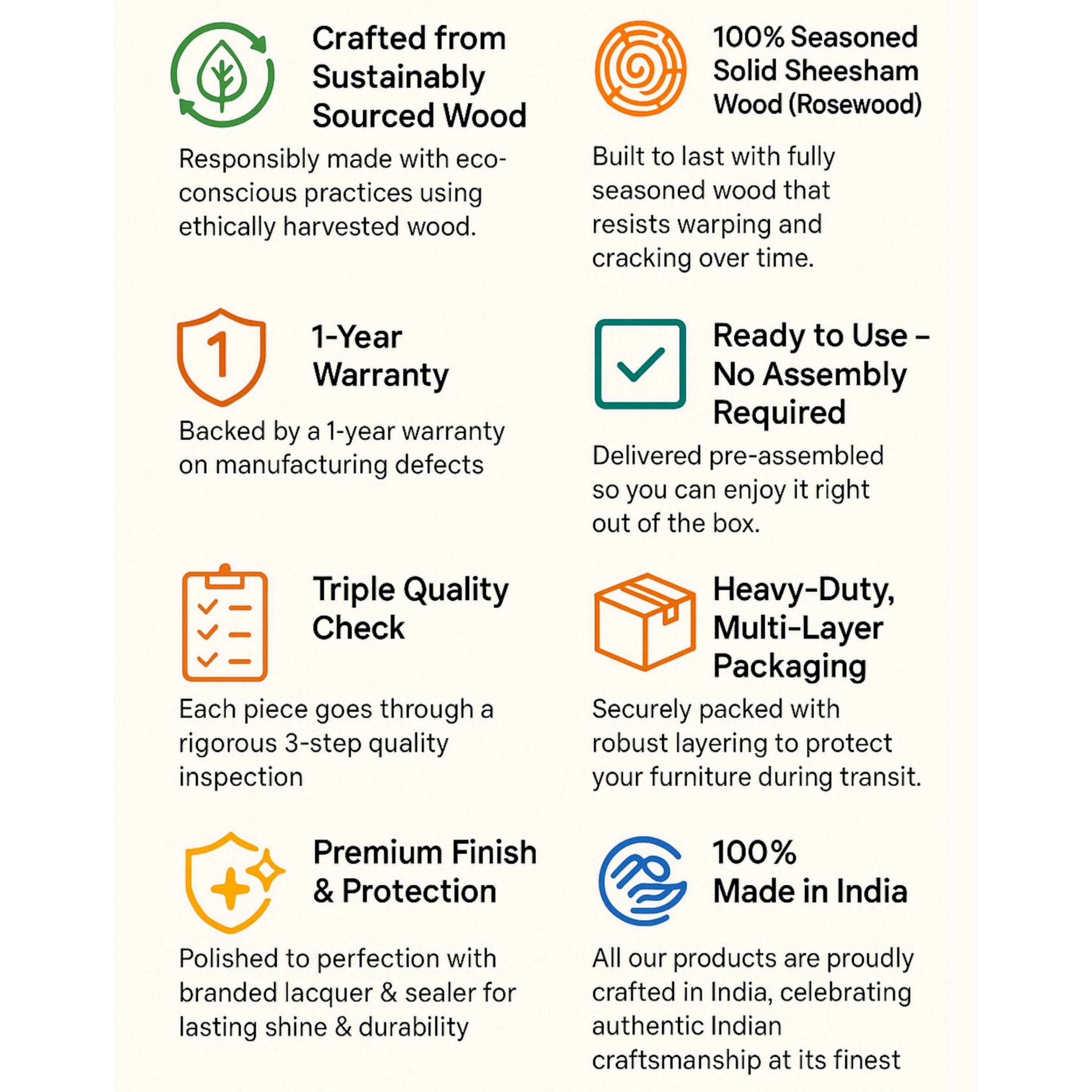 Kassel Sheesham Wood Wine Rack for 8 Bottles in Mahogany Finish