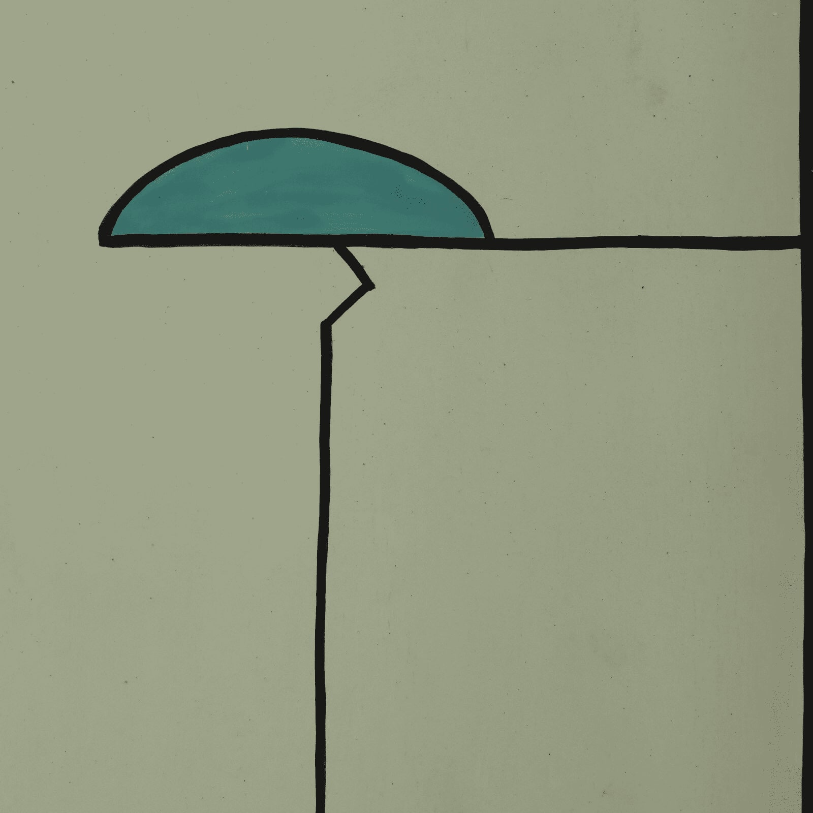 Pluma Mango Wood Hand Painted Multicolor 2 Door Cabinet In Natural Finish