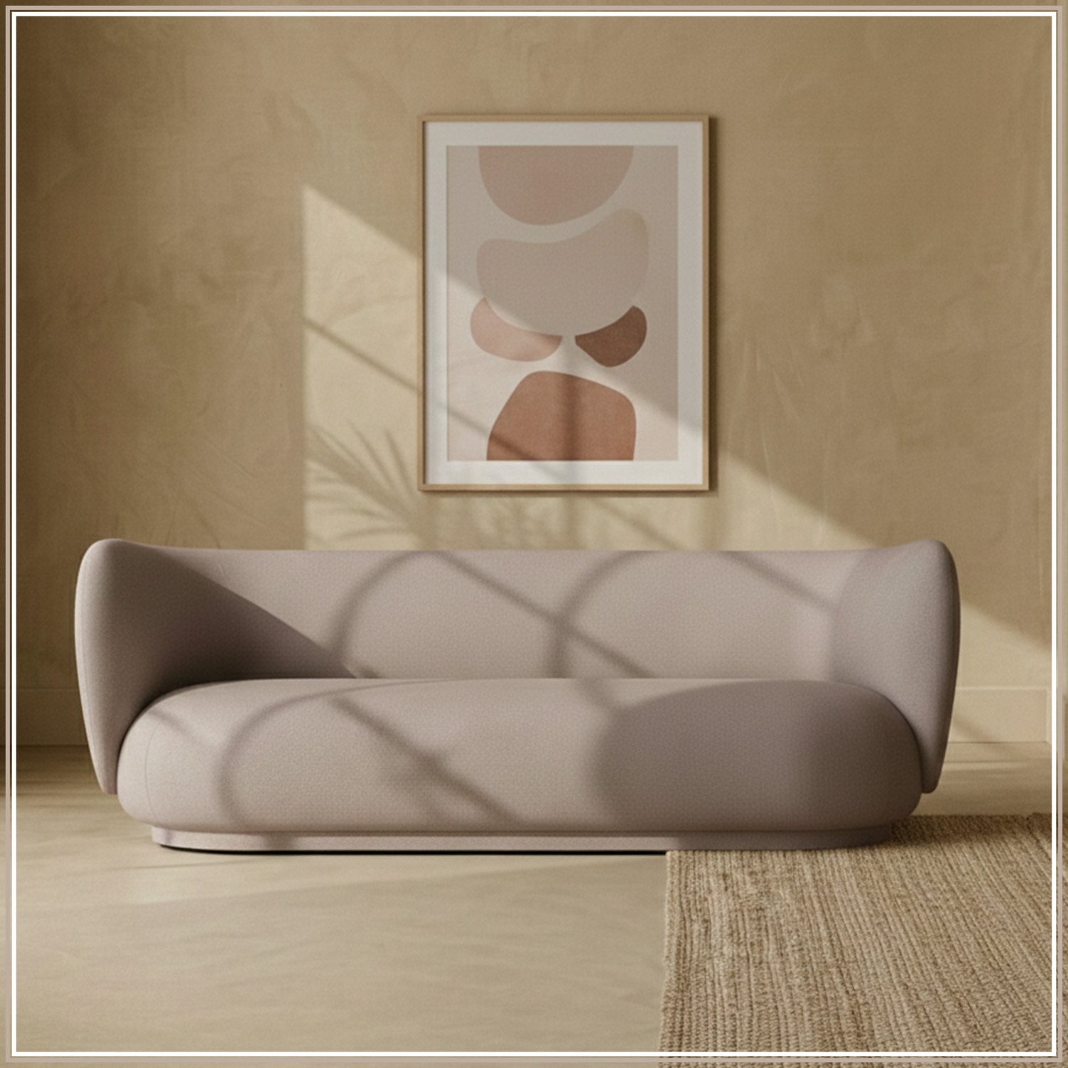 Plushprestige Wood 3 Seater With Upholstery Non Storage Sofa In Grey Colour - Nestroots