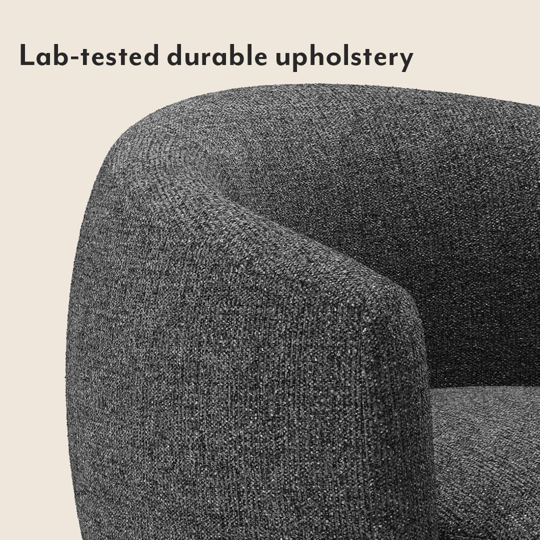 Eclipse Lounge Chair in Charcoal Colour