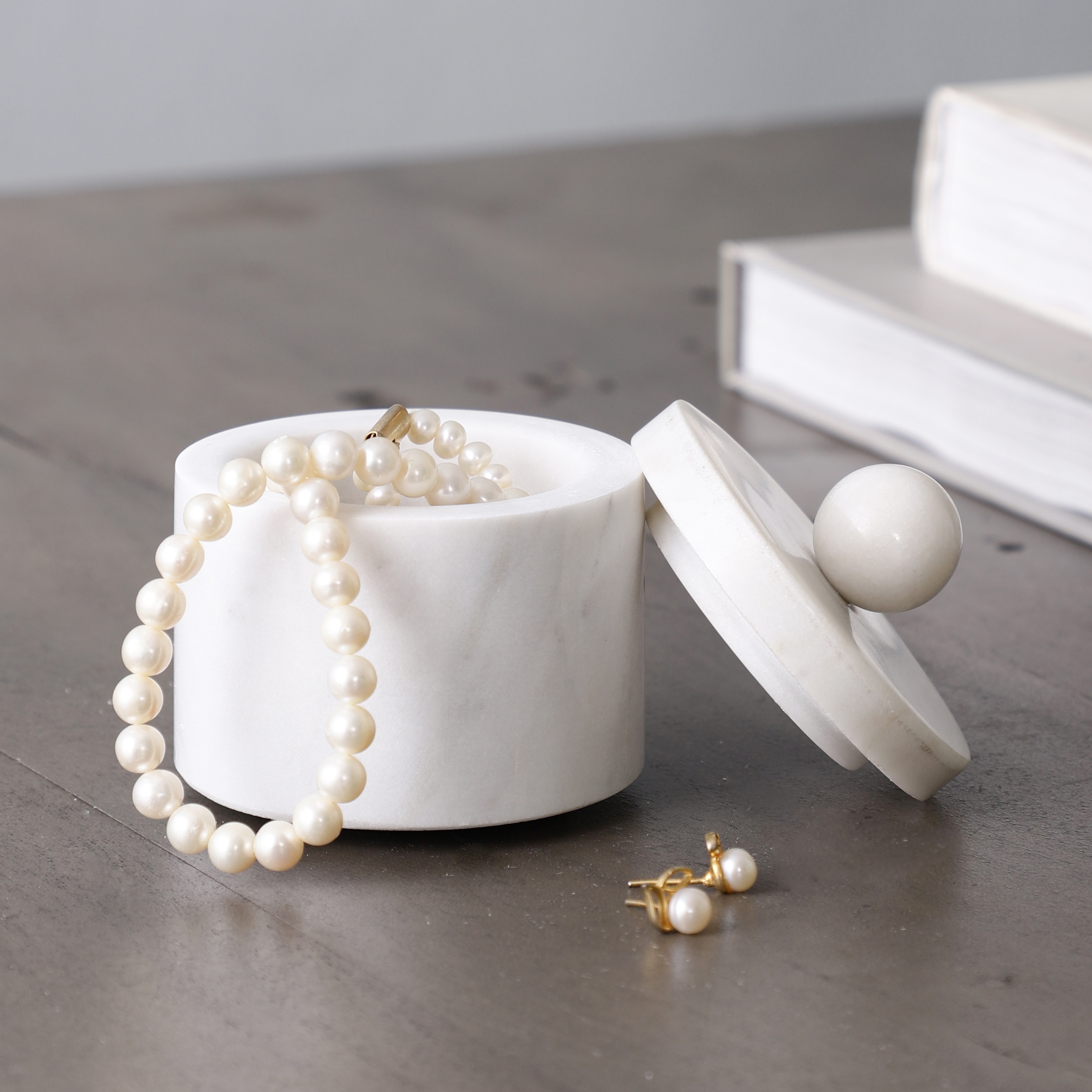 Lidded Jewellery Ring Box