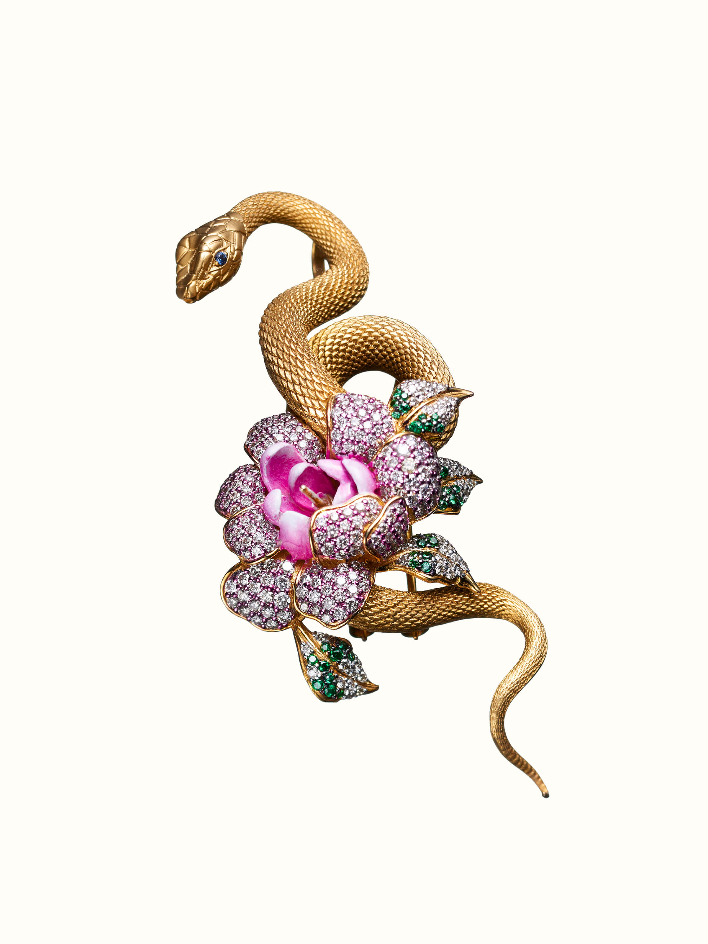 Open-setting 14 Karat Brooch