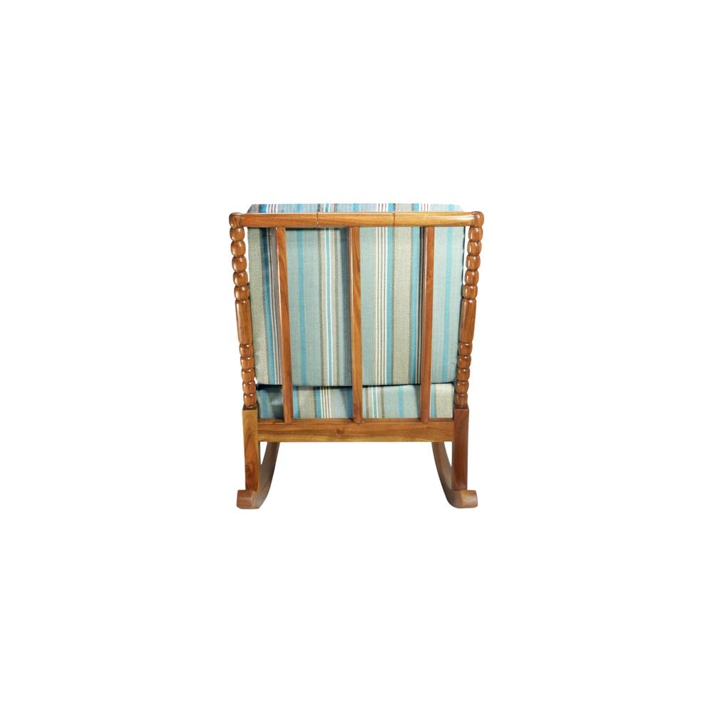 Kamira Solid Wood Lounge Chair In Multicolour