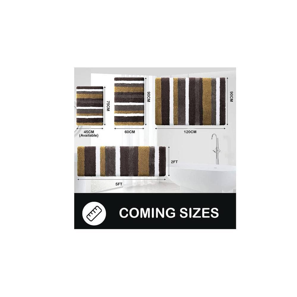 Bathmat 2500 GSM Microfiber Anti Skid Slip Water Absorbent Machine Washable and Quick Dry Italia Mats for Bathroom, Kitchen, Entrance