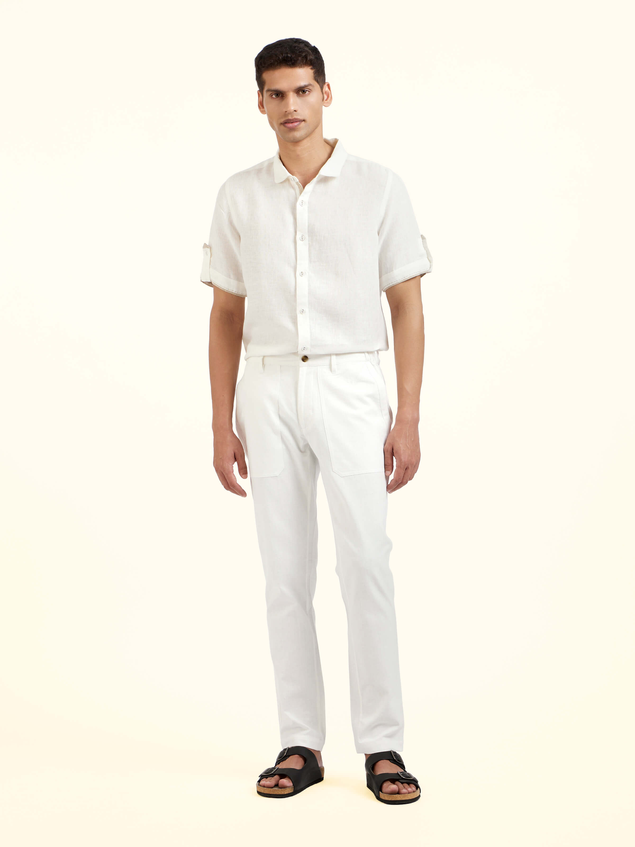 Cotton Handloom Elasticated Lounge Pants