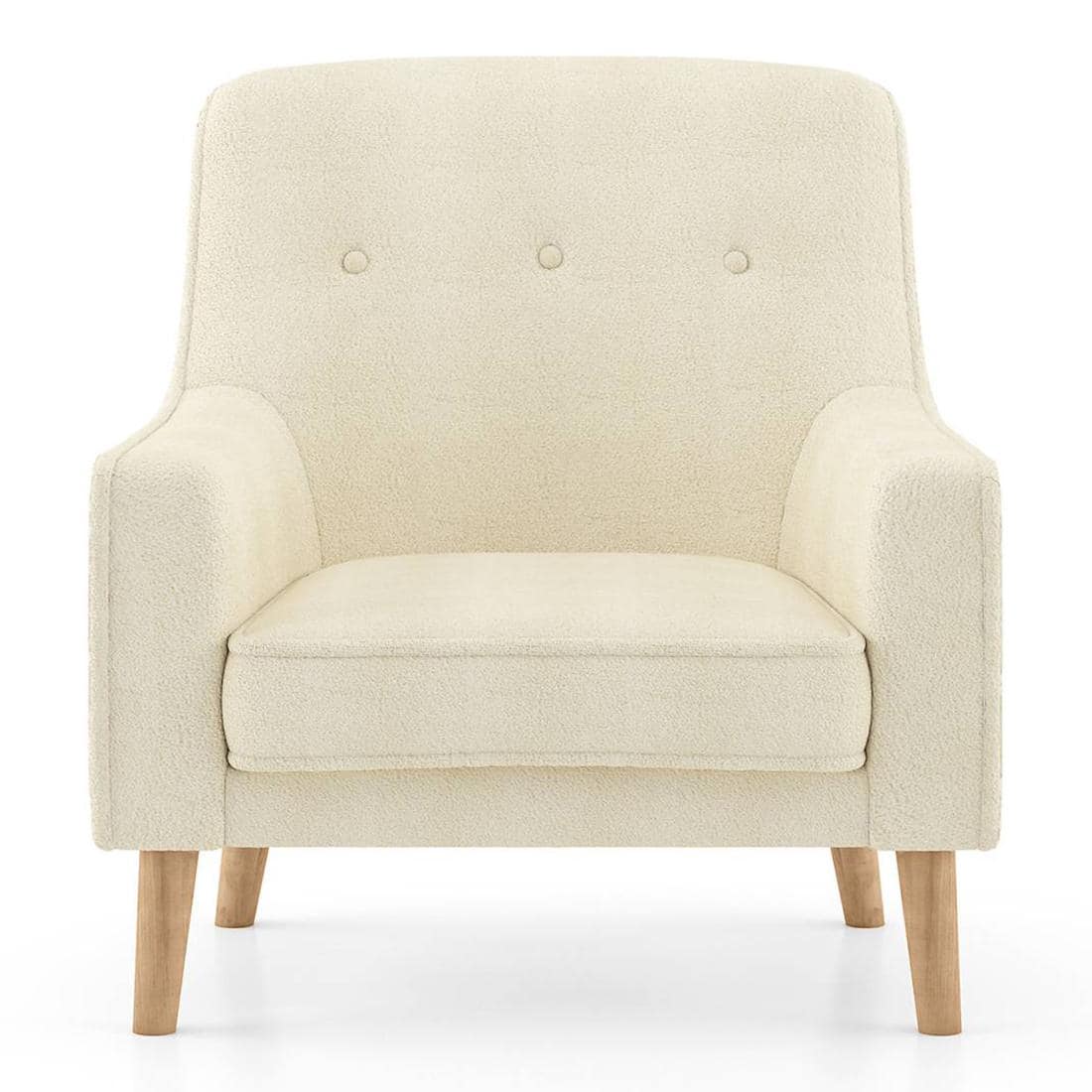 Hagen Lounge Chair in Boucle Himalaya Colour