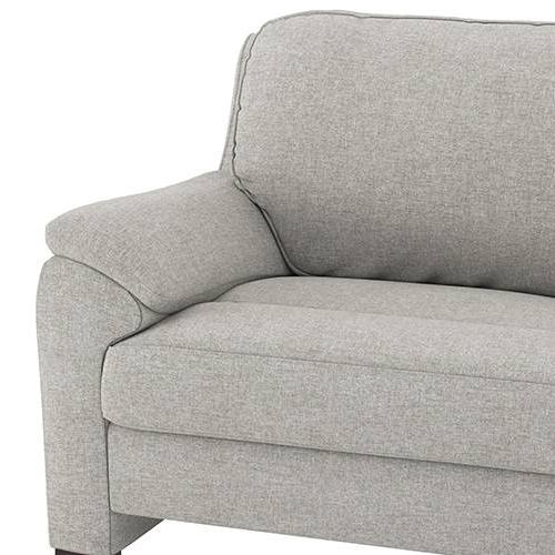 Farina Essential 3 Seater Fabric Sofa in Vapour Grey Colour