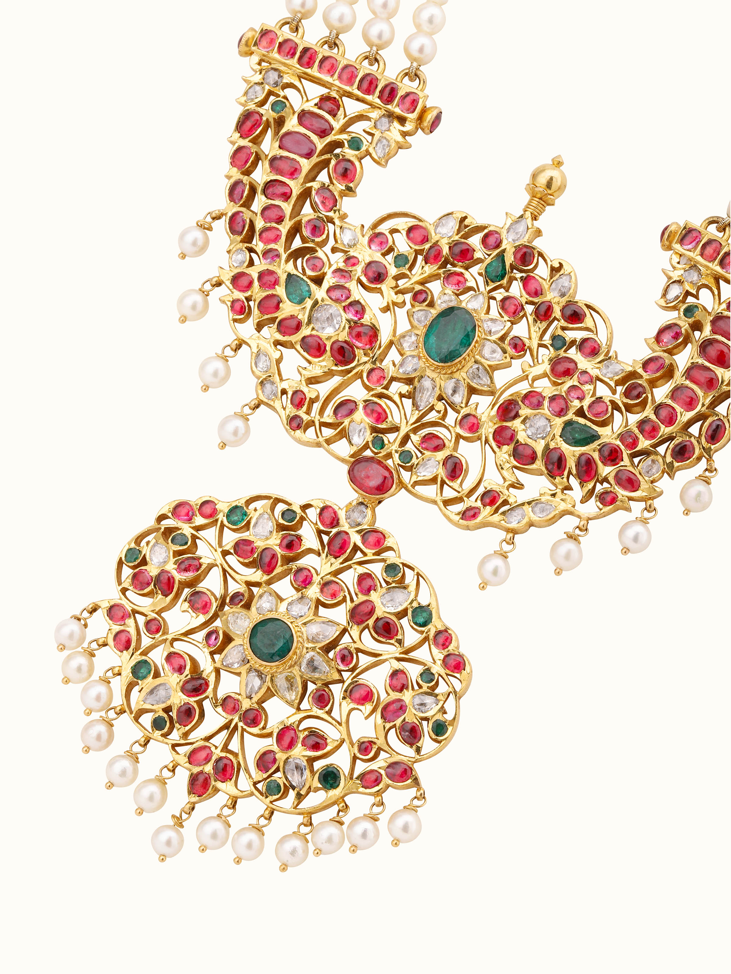 Kundala Velai 22 Karat Gold Long Necklace