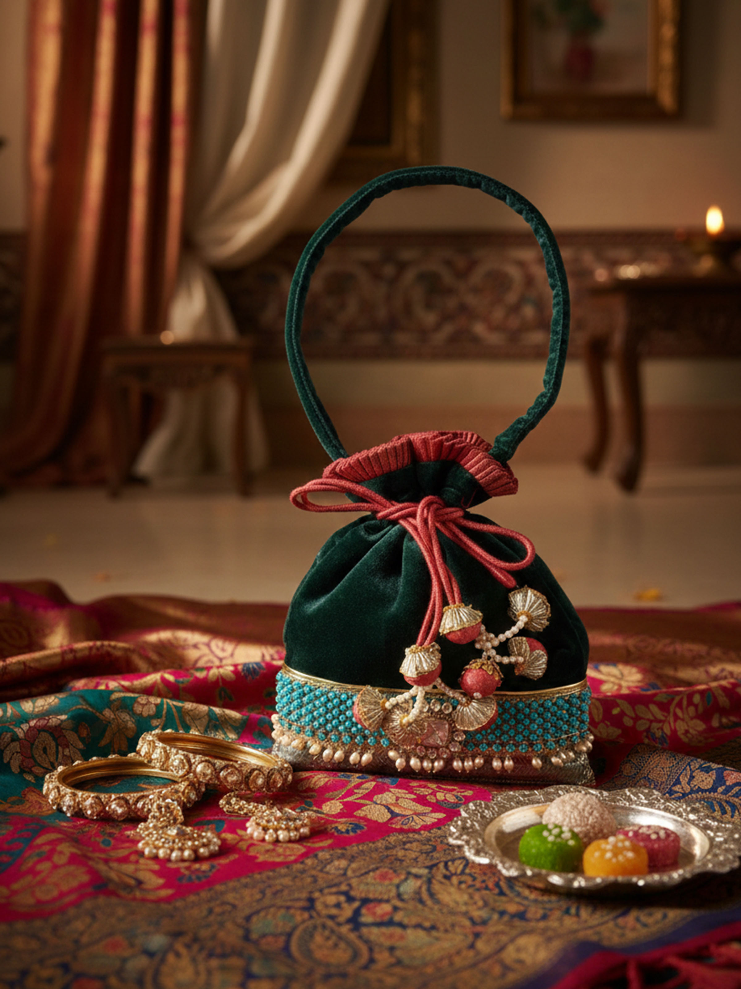 Lifestyle view of Silver Smithing Hand Bag