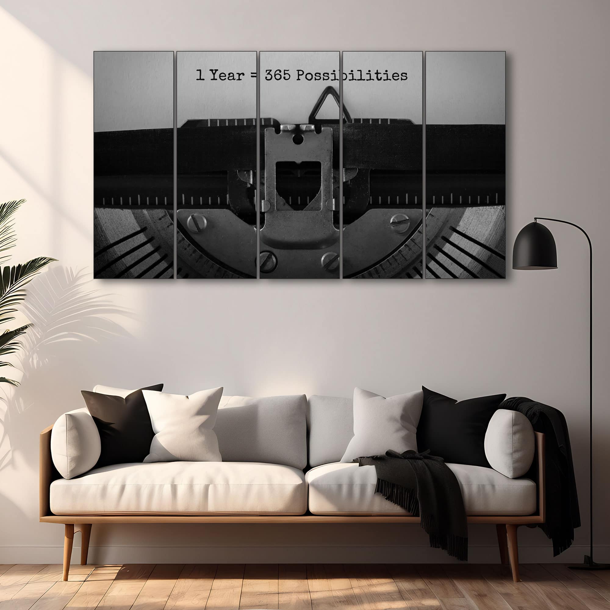 The Castle Decor Motivational Wall Painting Wooden Framed 27x48 Inch (Style 1) - The Castle Decor