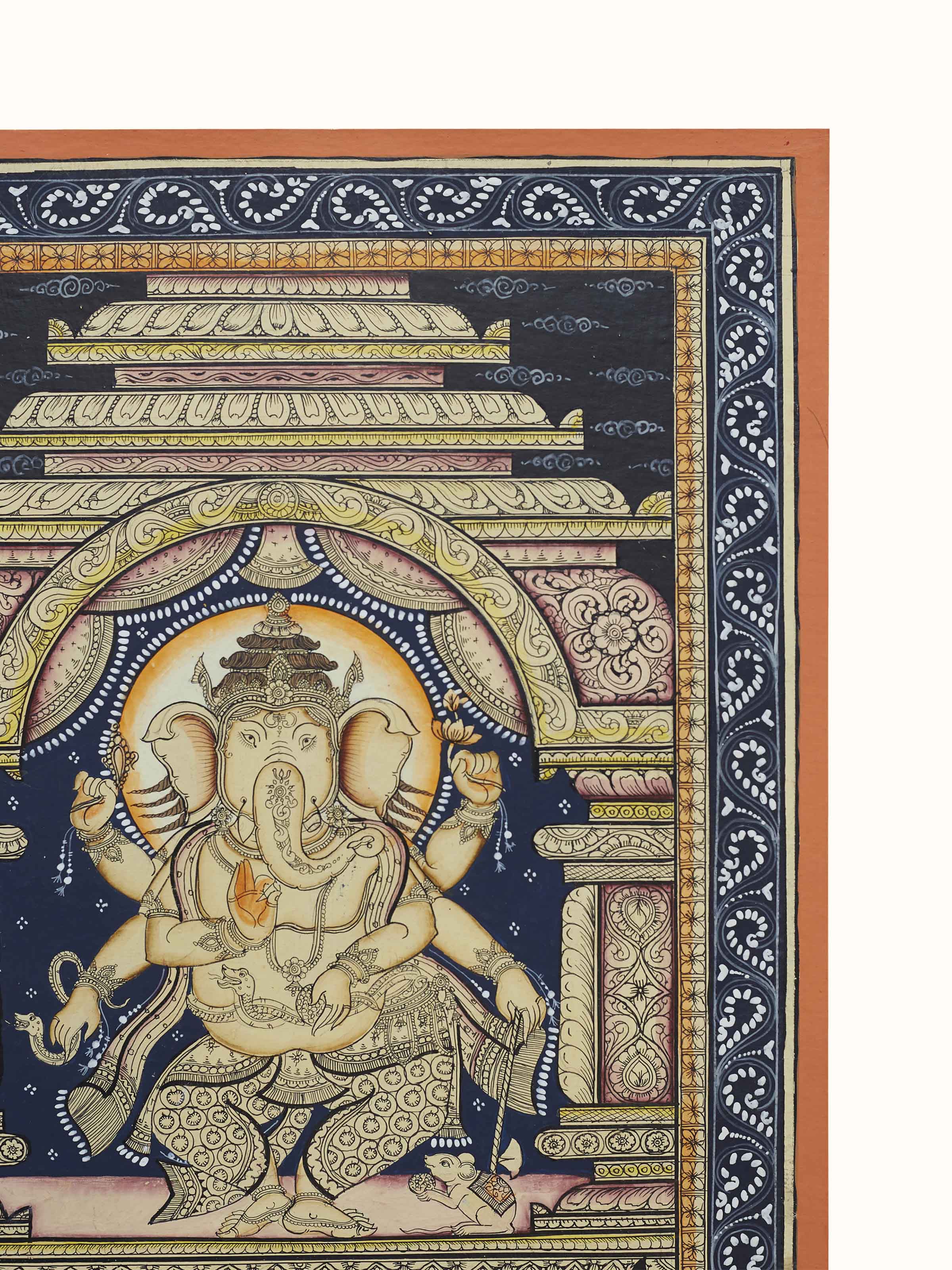 Ganesha Pattachitra Painting