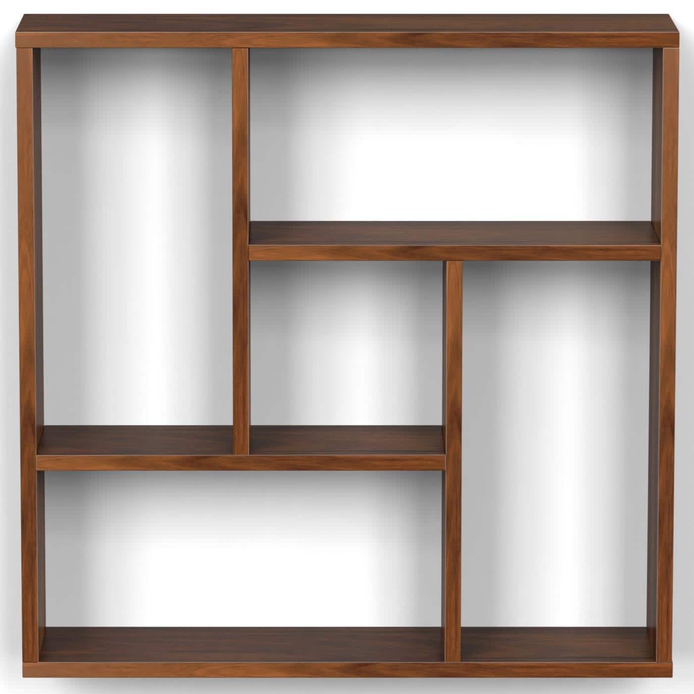 Javis Engineered Wood Wall In Brown Maple Finish