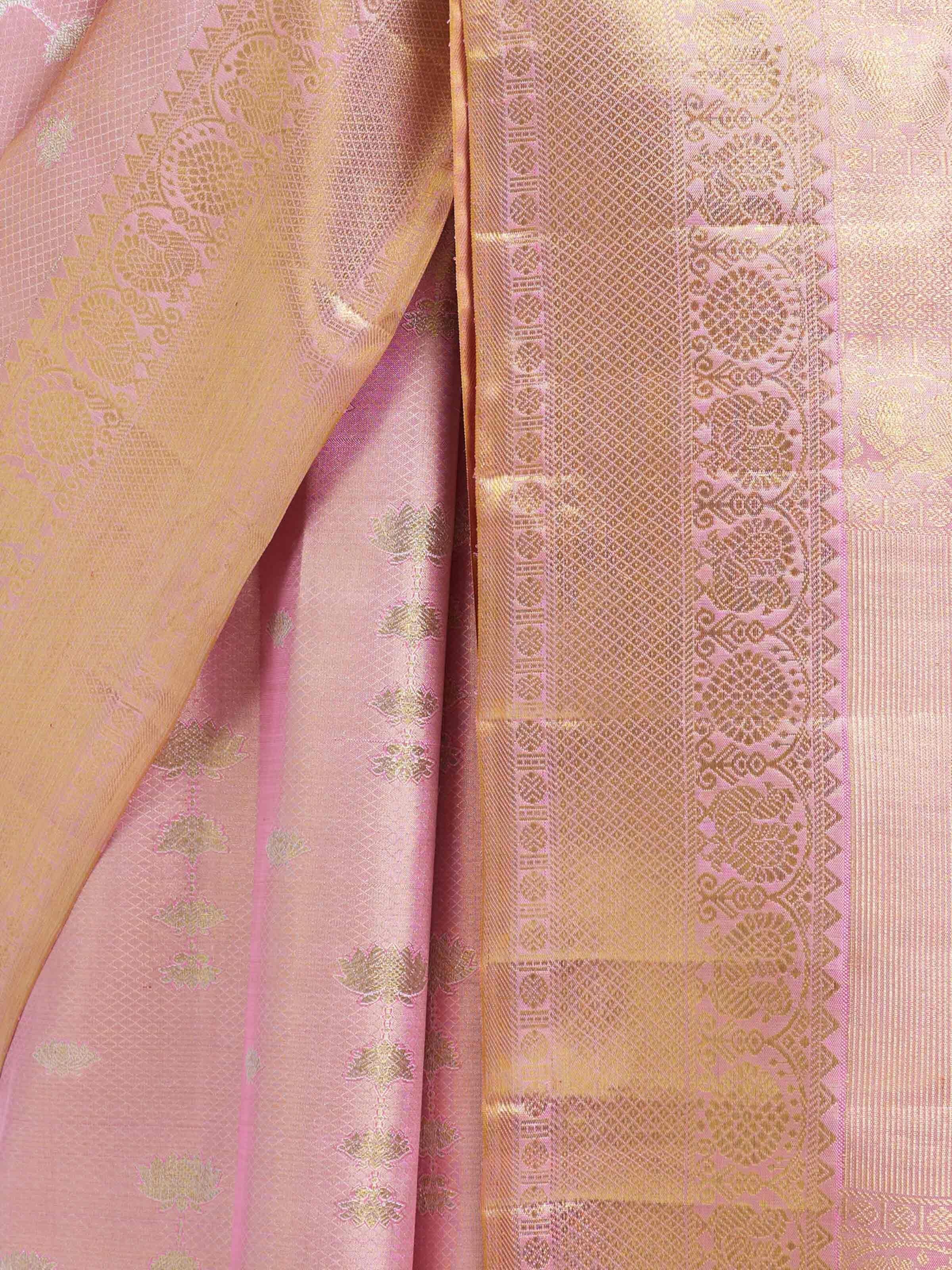 Red Kancheepuram Silk Zari Saree