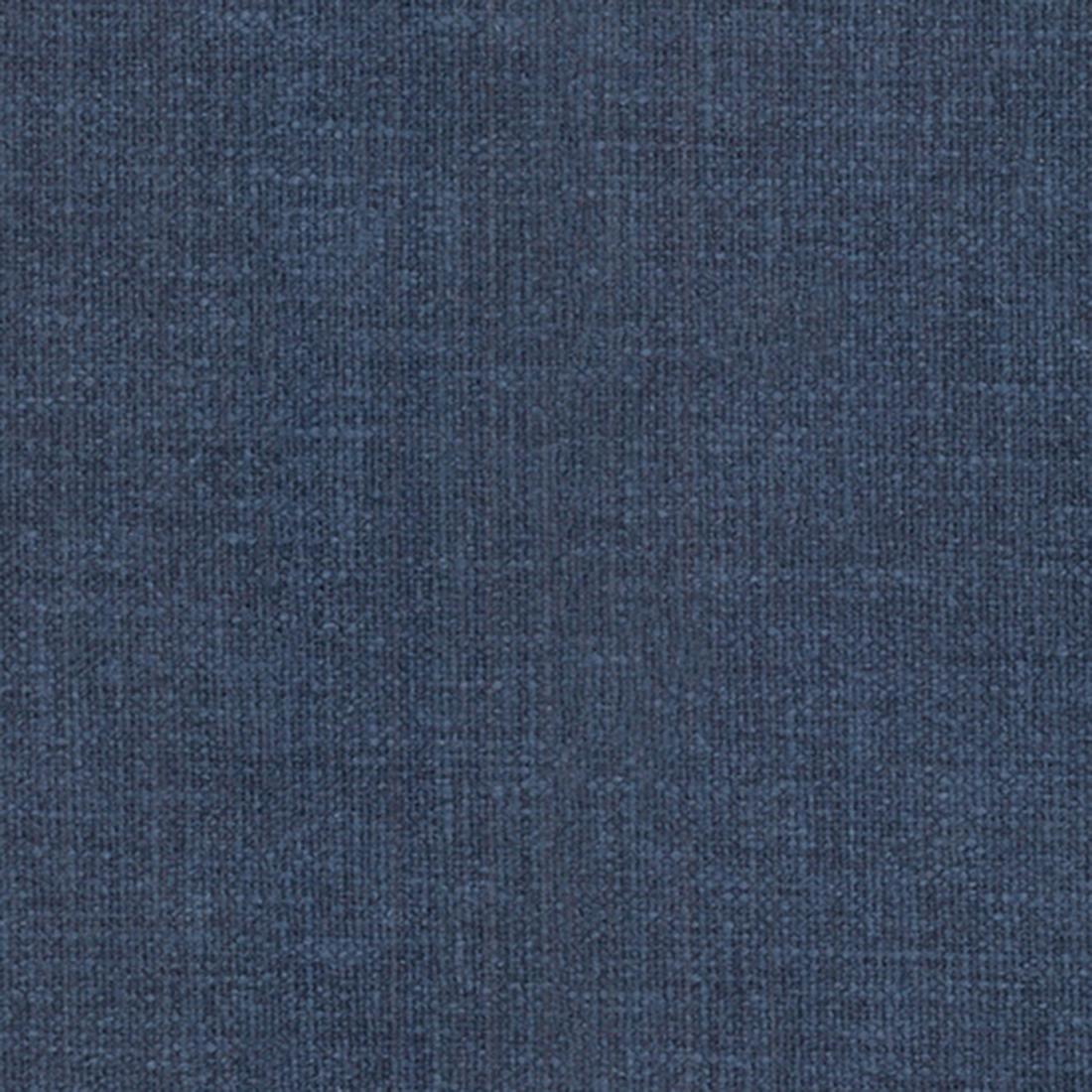 Parson 1 Seater Wooden Sofa In American Walnut Finish (Midnight Indigo Blue)