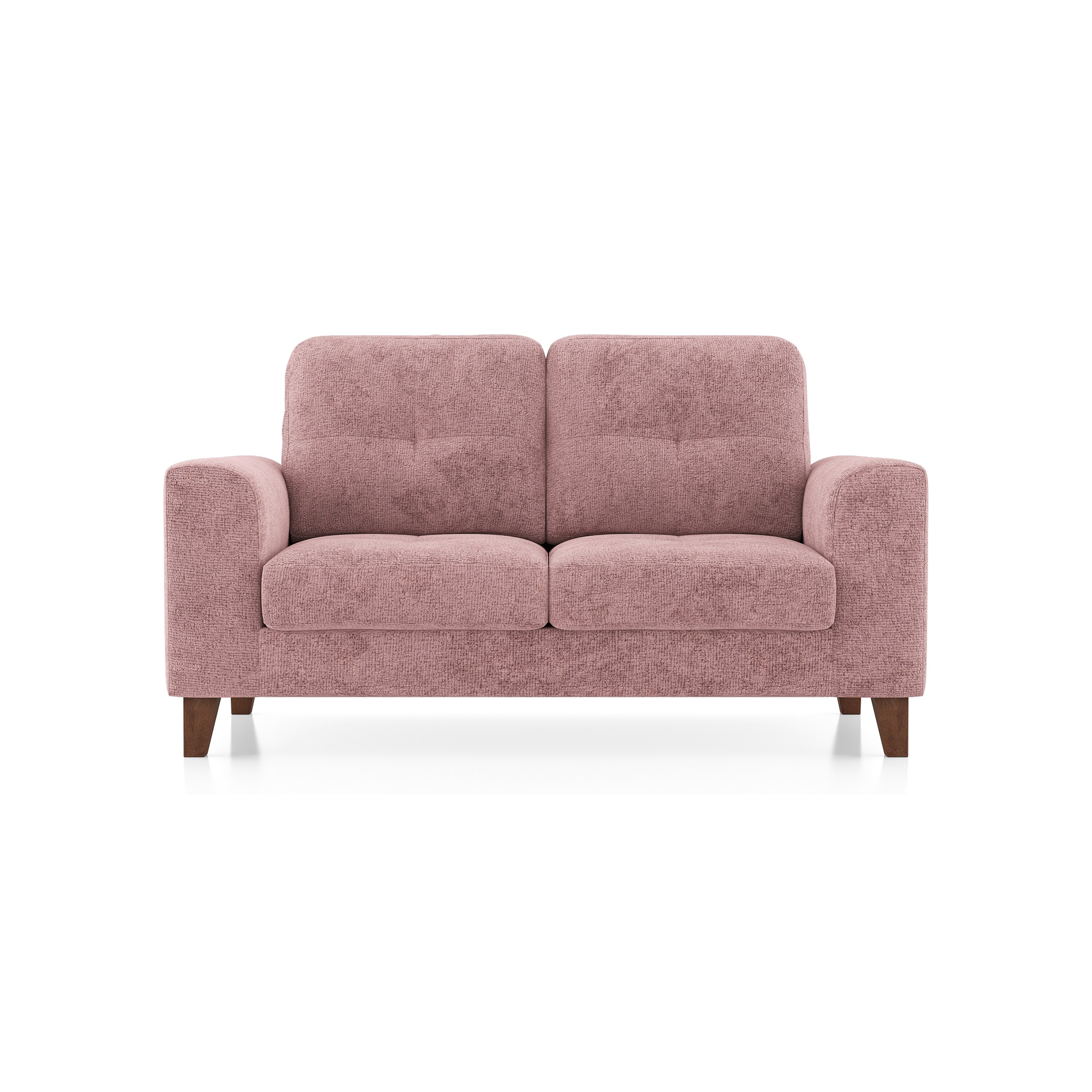 Verona Essential 2 Seater Fabric Sofa In Desert Rose