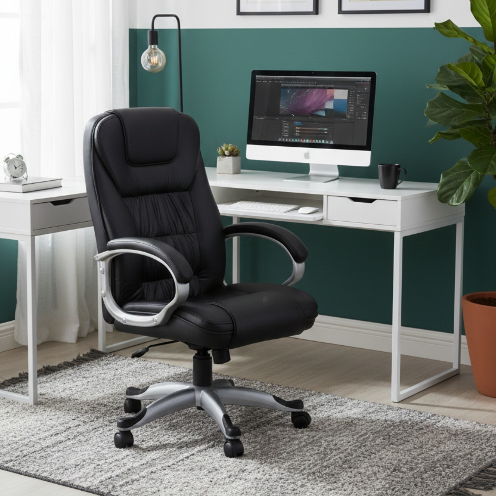 Adiko Executive Chair In Black Colour